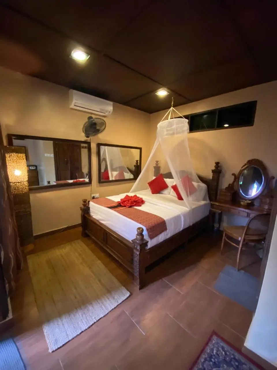 Bed in Ombak Dive Resort Perhentian Island