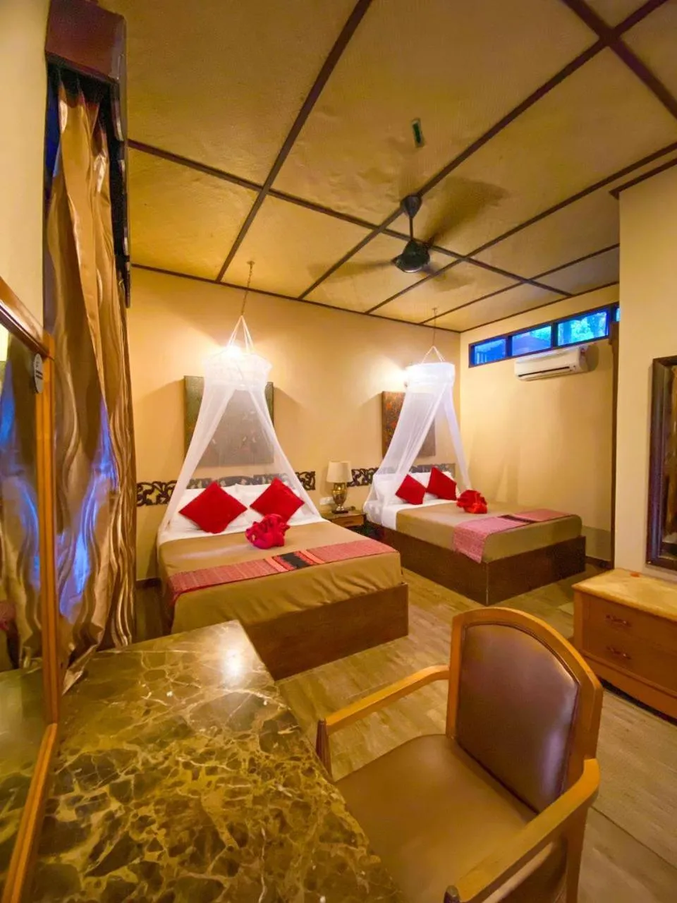 Bedroom, Bed in Ombak Dive Resort Perhentian Island