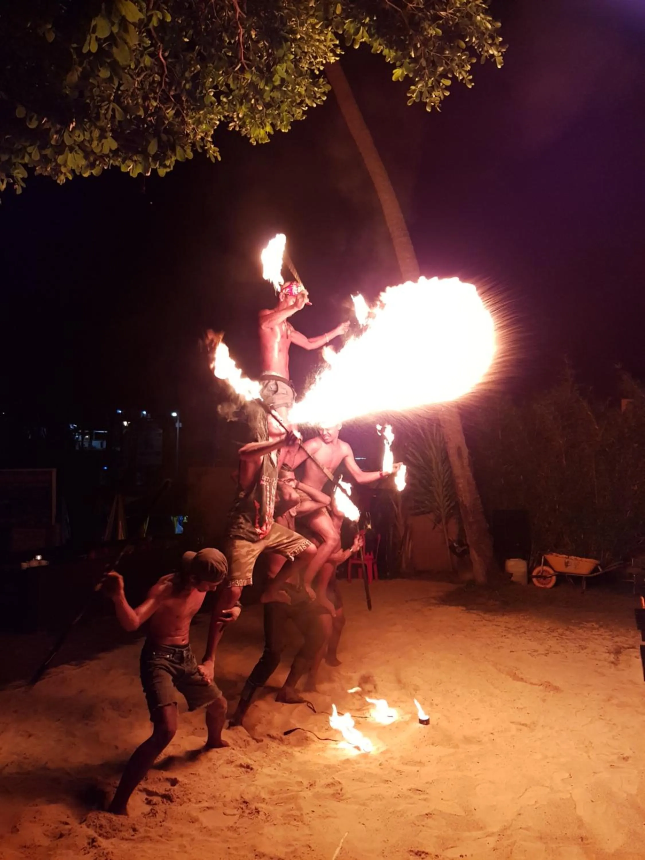 group of guests in Ombak Dive Resort Perhentian Island