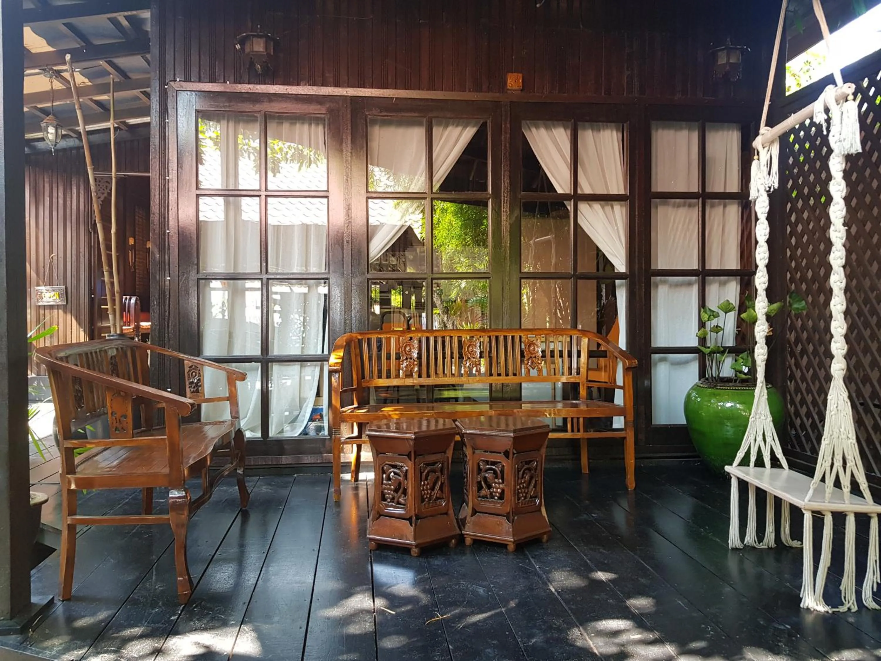 Seating area in Ombak Dive Resort Perhentian Island