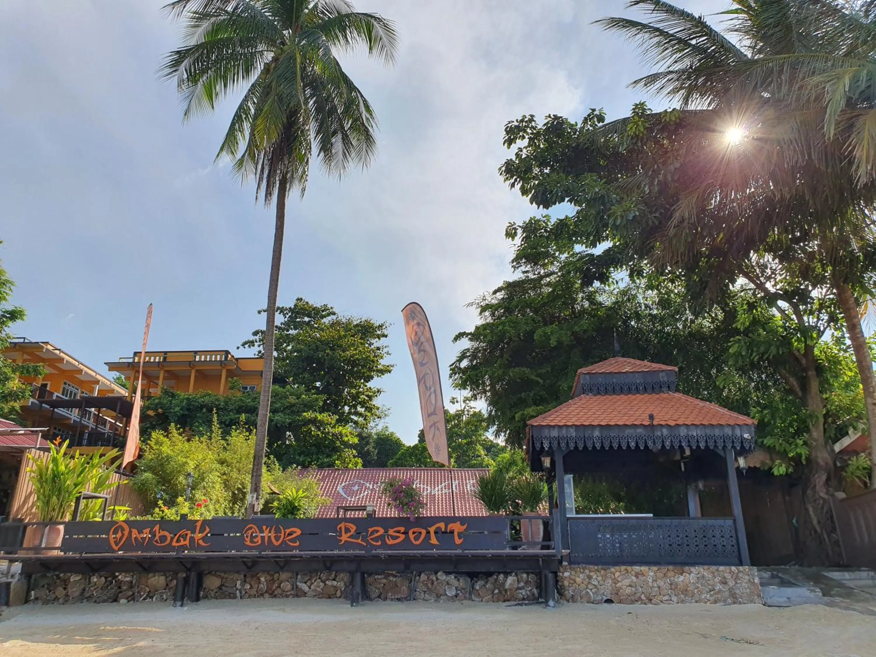 Property building in Ombak Dive Resort Perhentian Island