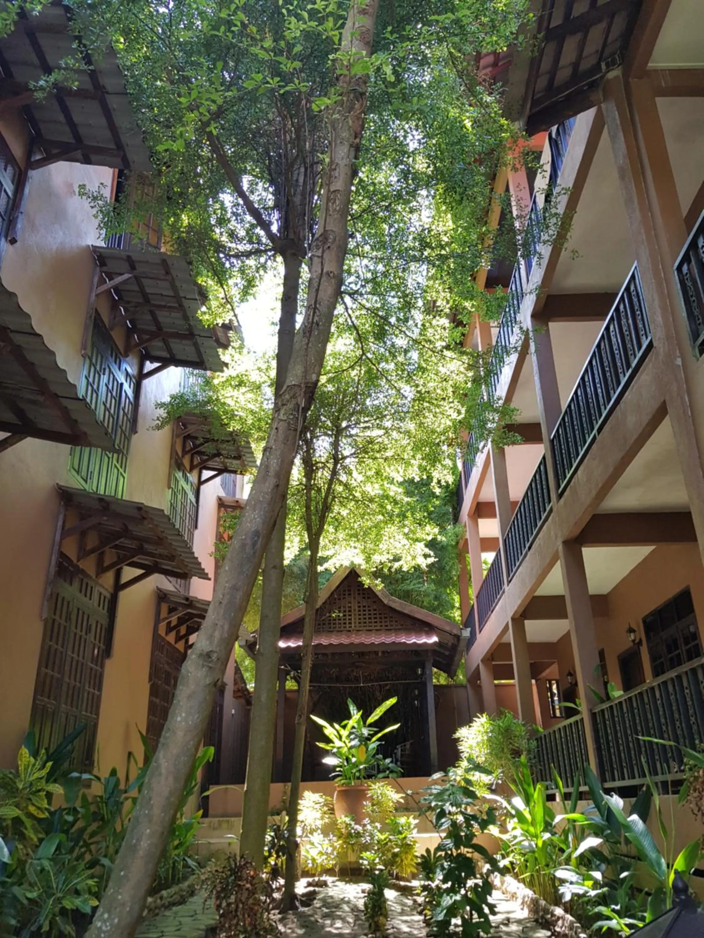 Garden view in Ombak Dive Resort Perhentian Island