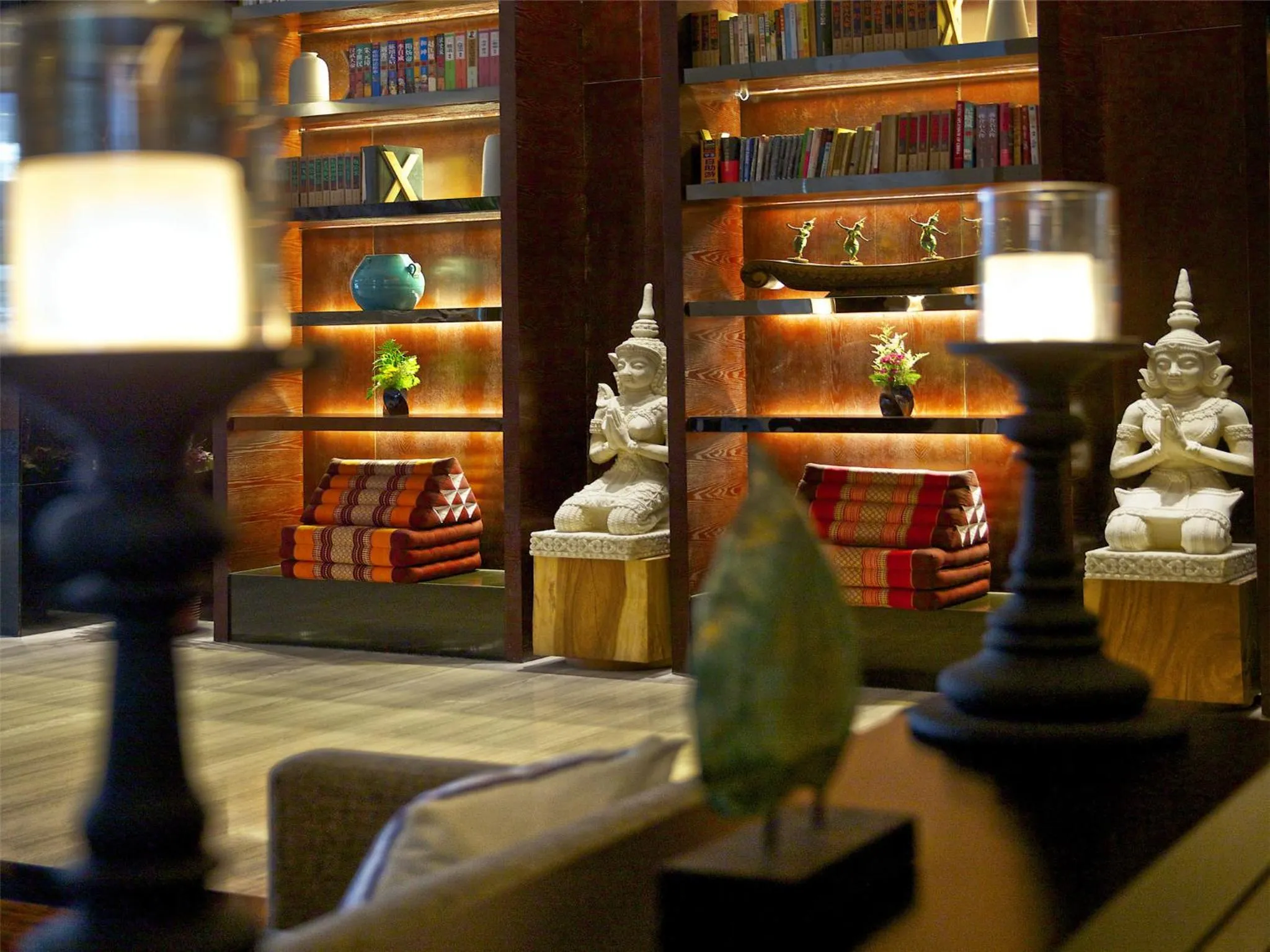 Lobby or reception in SSAW Boutique Hotel Shanghai Hongkou