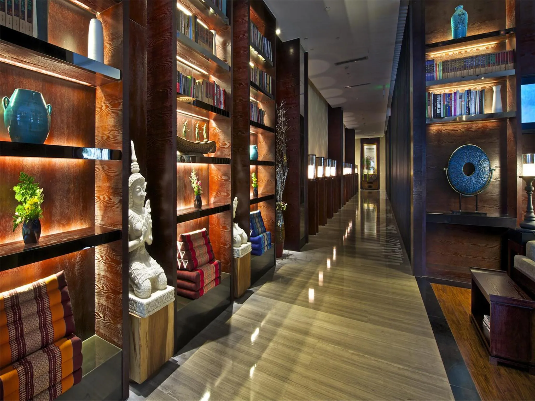 Lobby or reception in SSAW Boutique Hotel Shanghai Hongkou