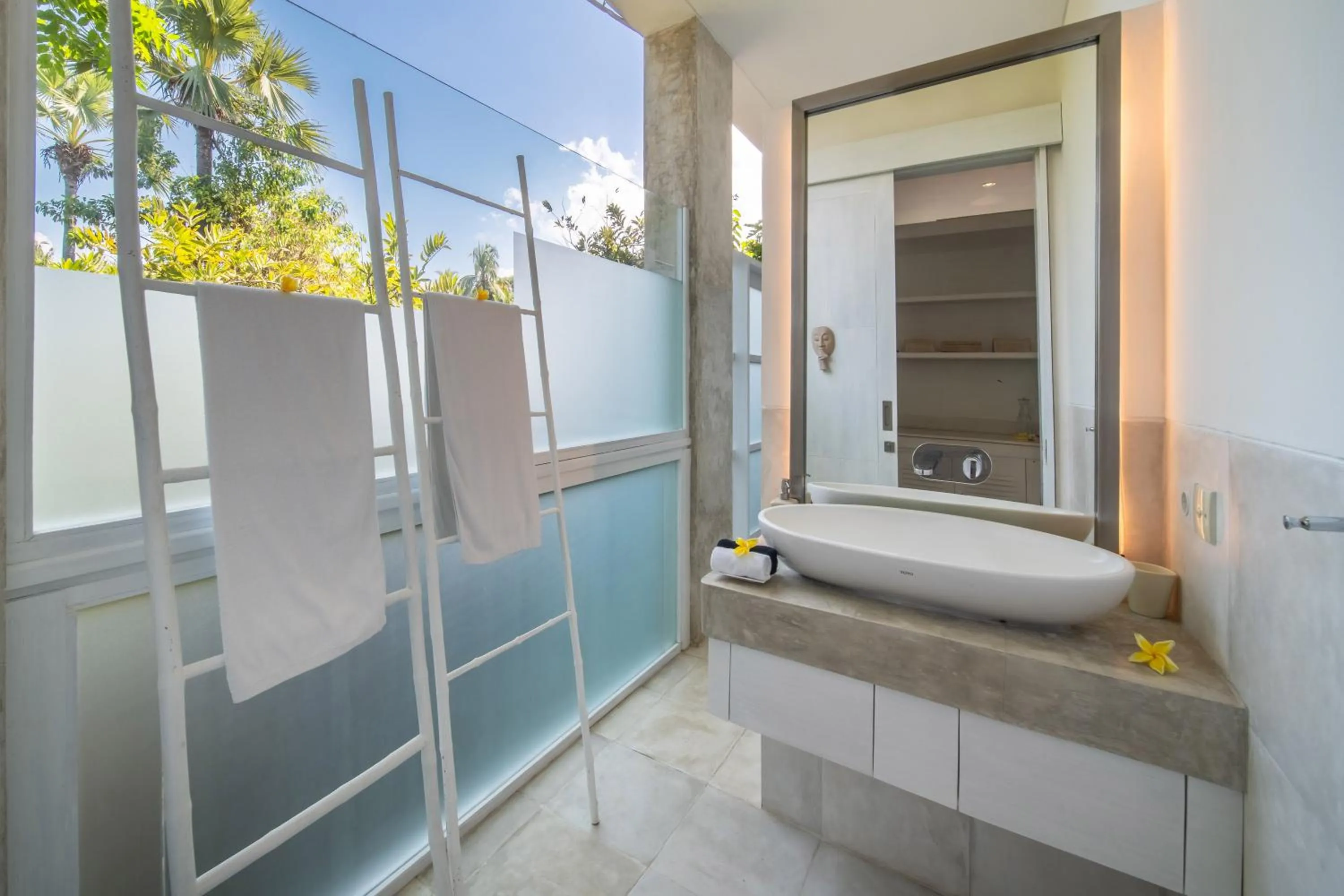 Bathroom in Shunyata Villas Bali