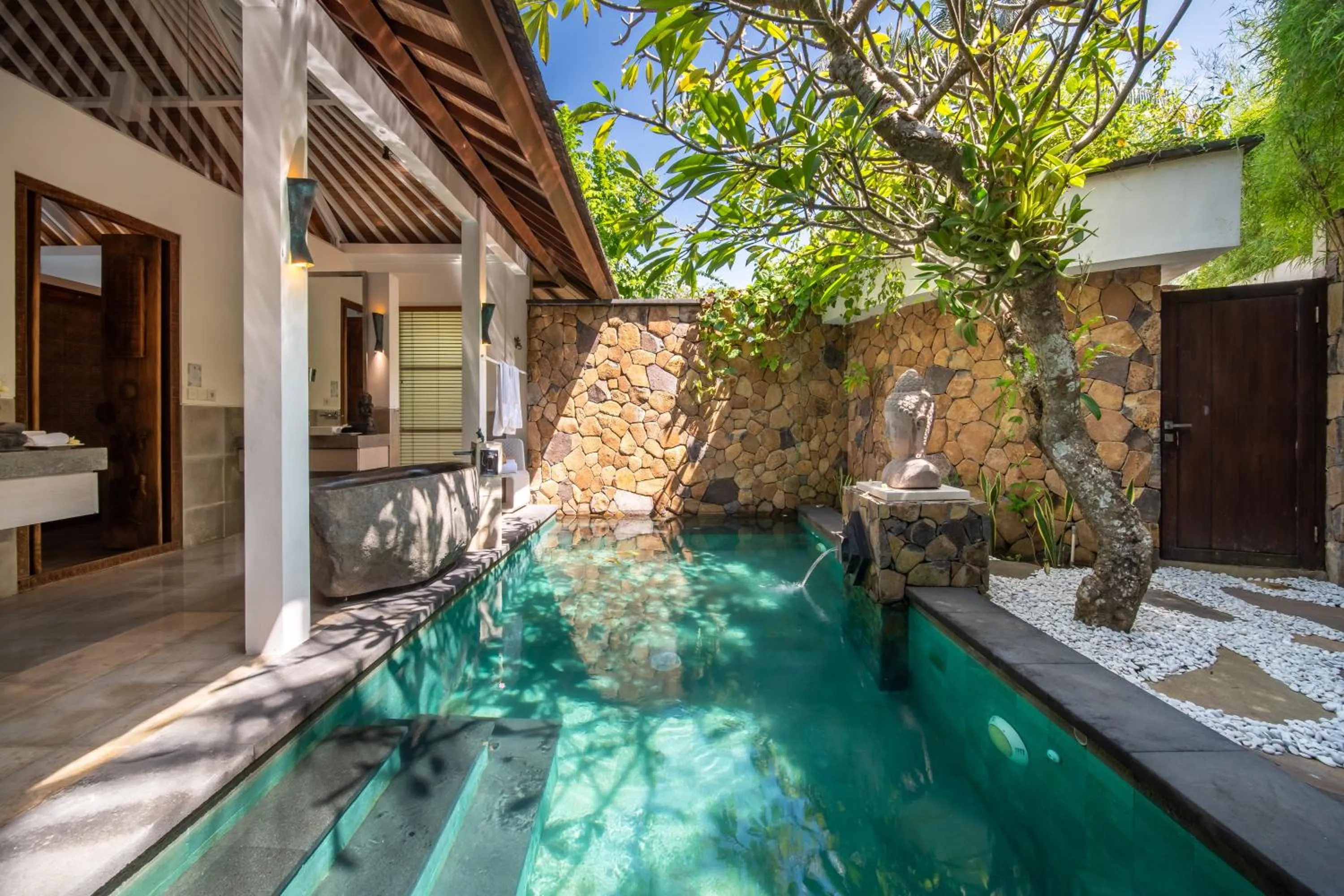 Bathroom in Shunyata Villas Bali