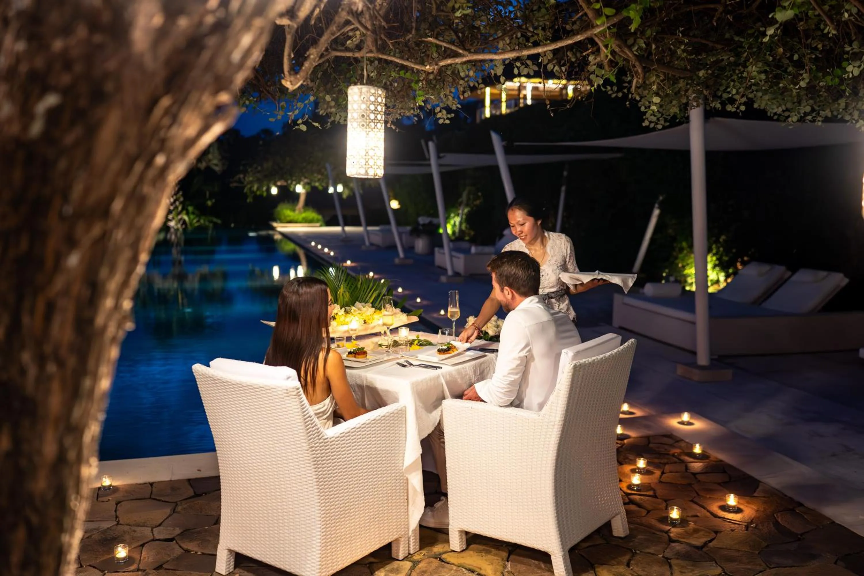 Restaurant/places to eat in Shunyata Villas Bali