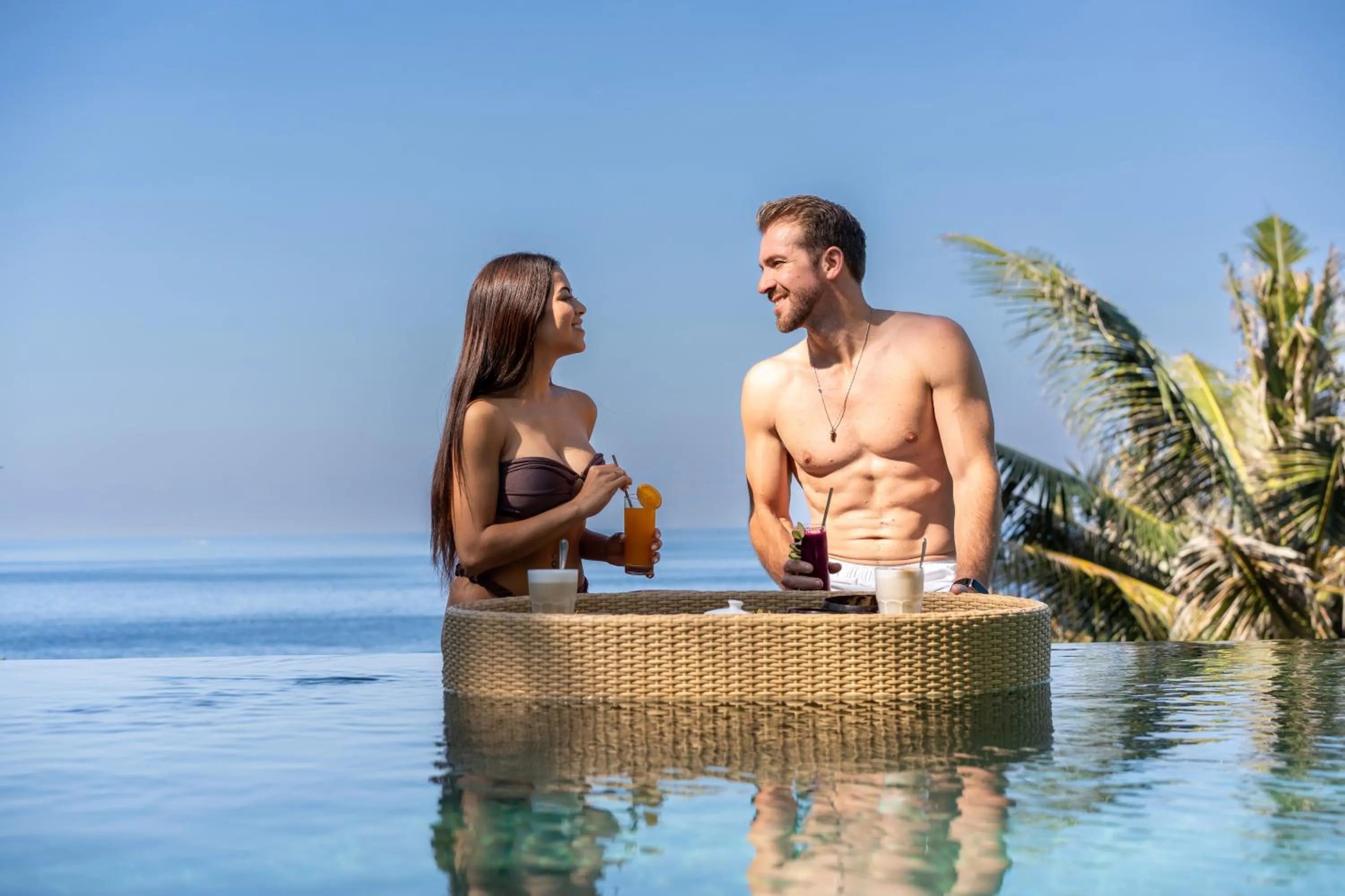 Pool view in Shunyata Villas Bali