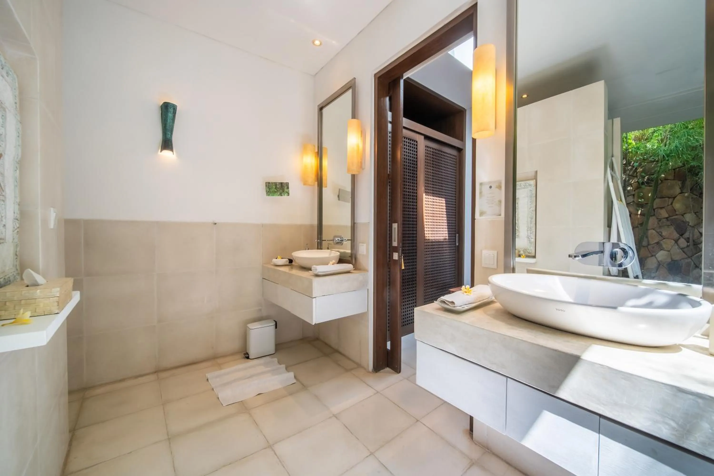 Bathroom in Shunyata Villas Bali