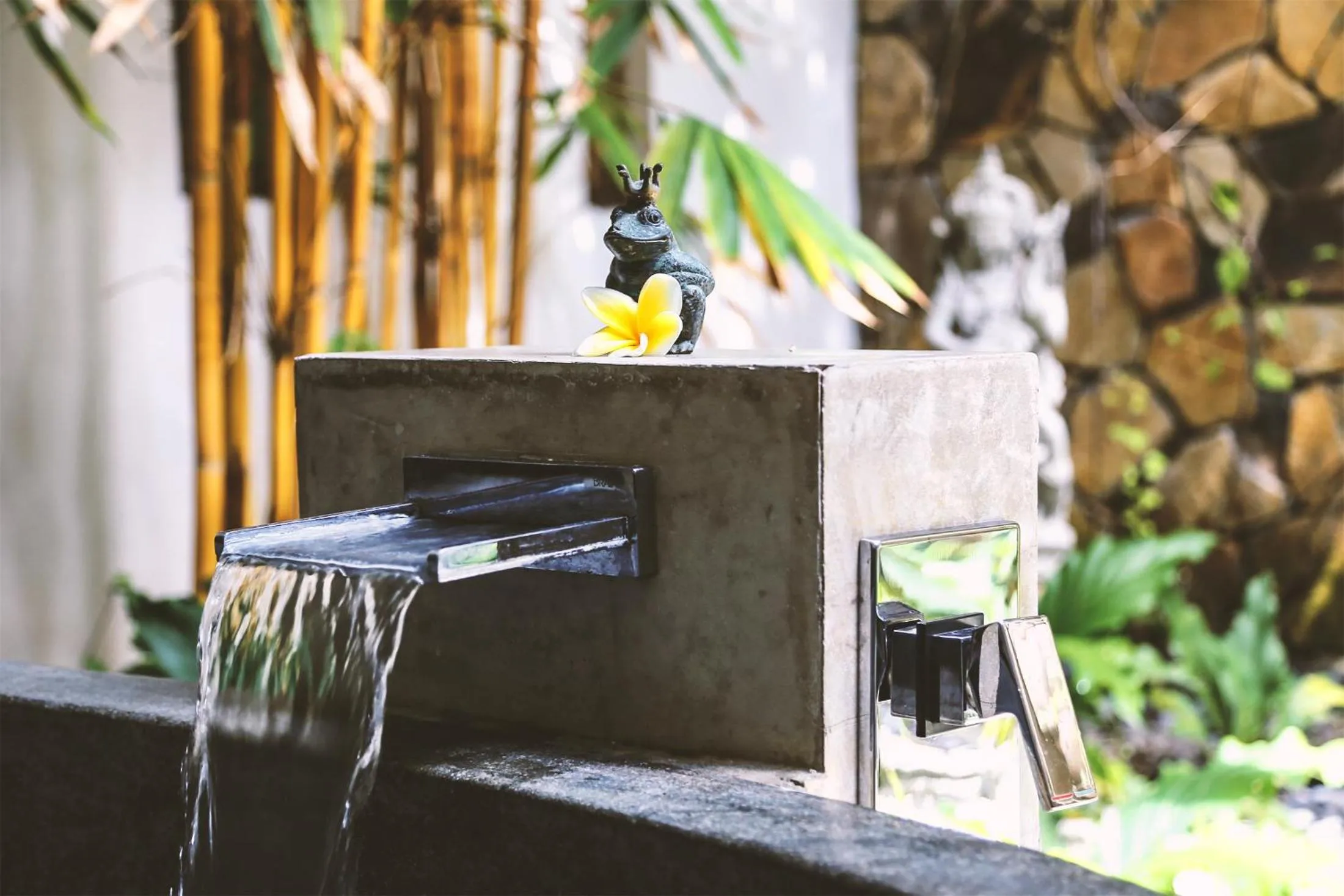 Bath in Shunyata Villas Bali