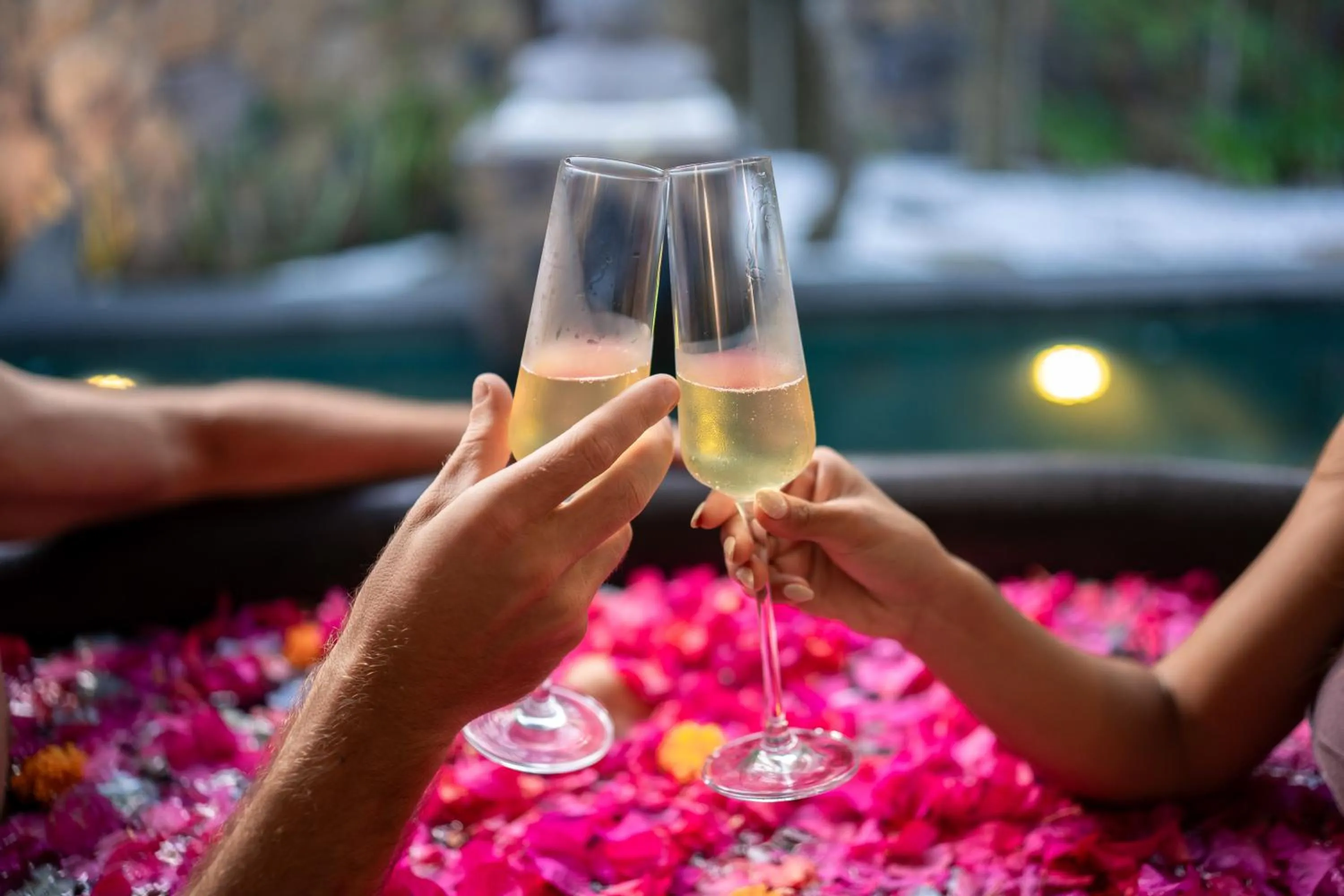 Bath in Shunyata Villas Bali