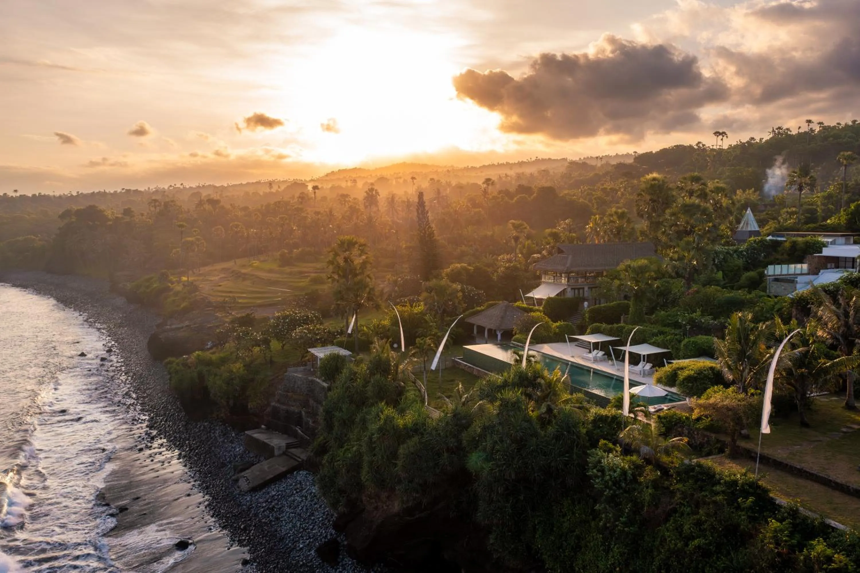 Bird's eye view in Shunyata Villas Bali
