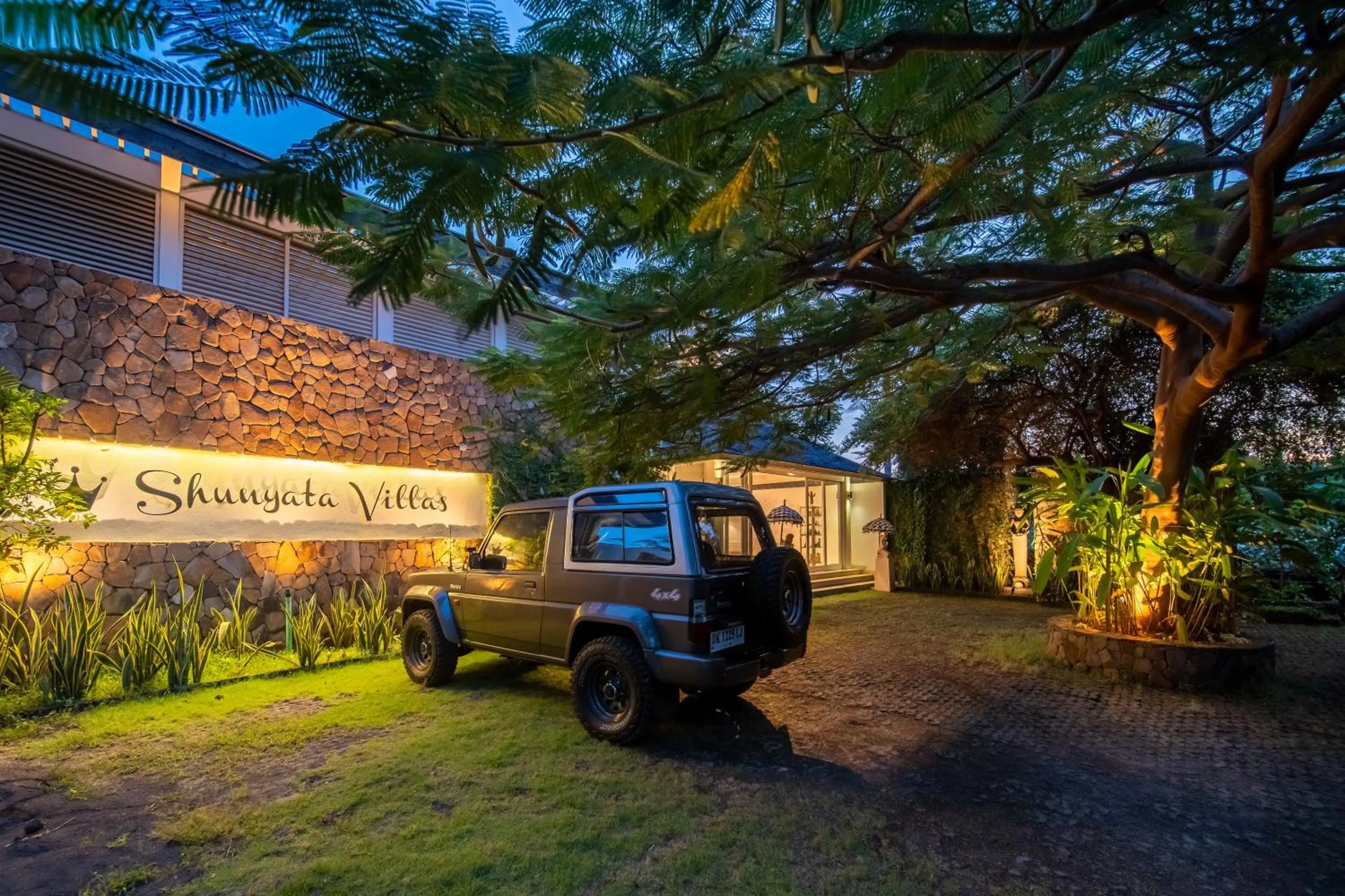 Property building in Shunyata Villas Bali