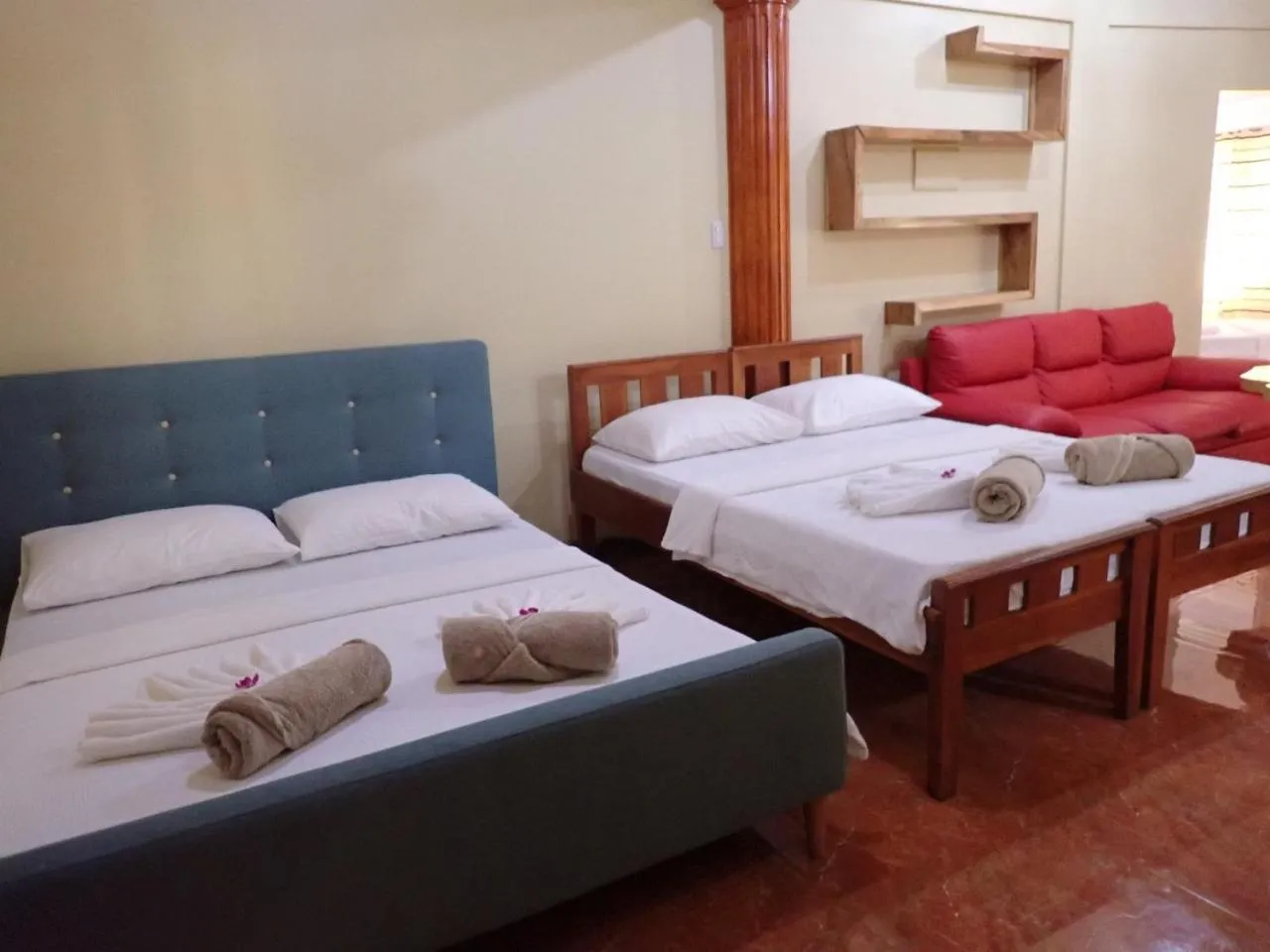 Bed in White Chocolate Hills Resort