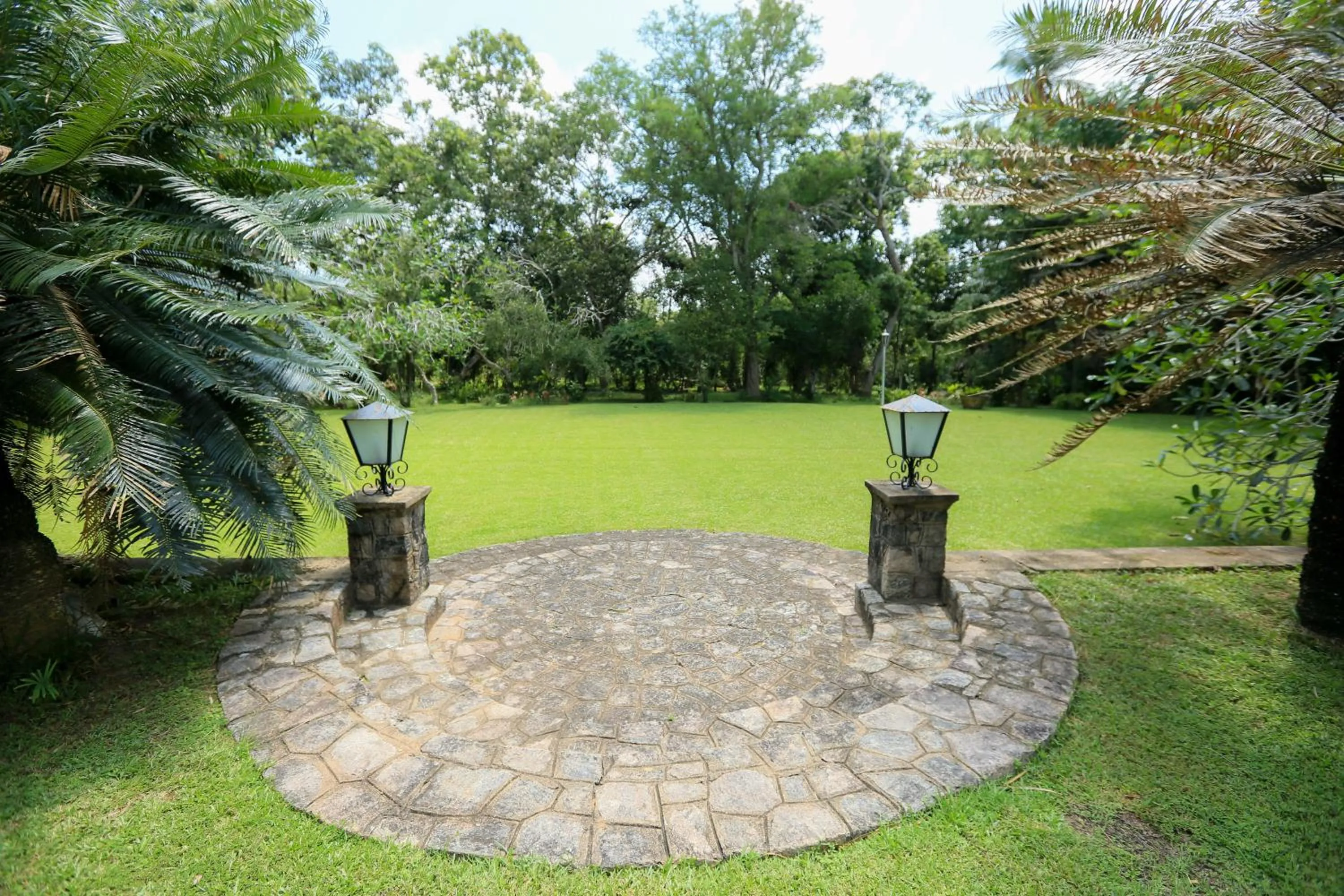 Natural landscape in Horathapola Estate