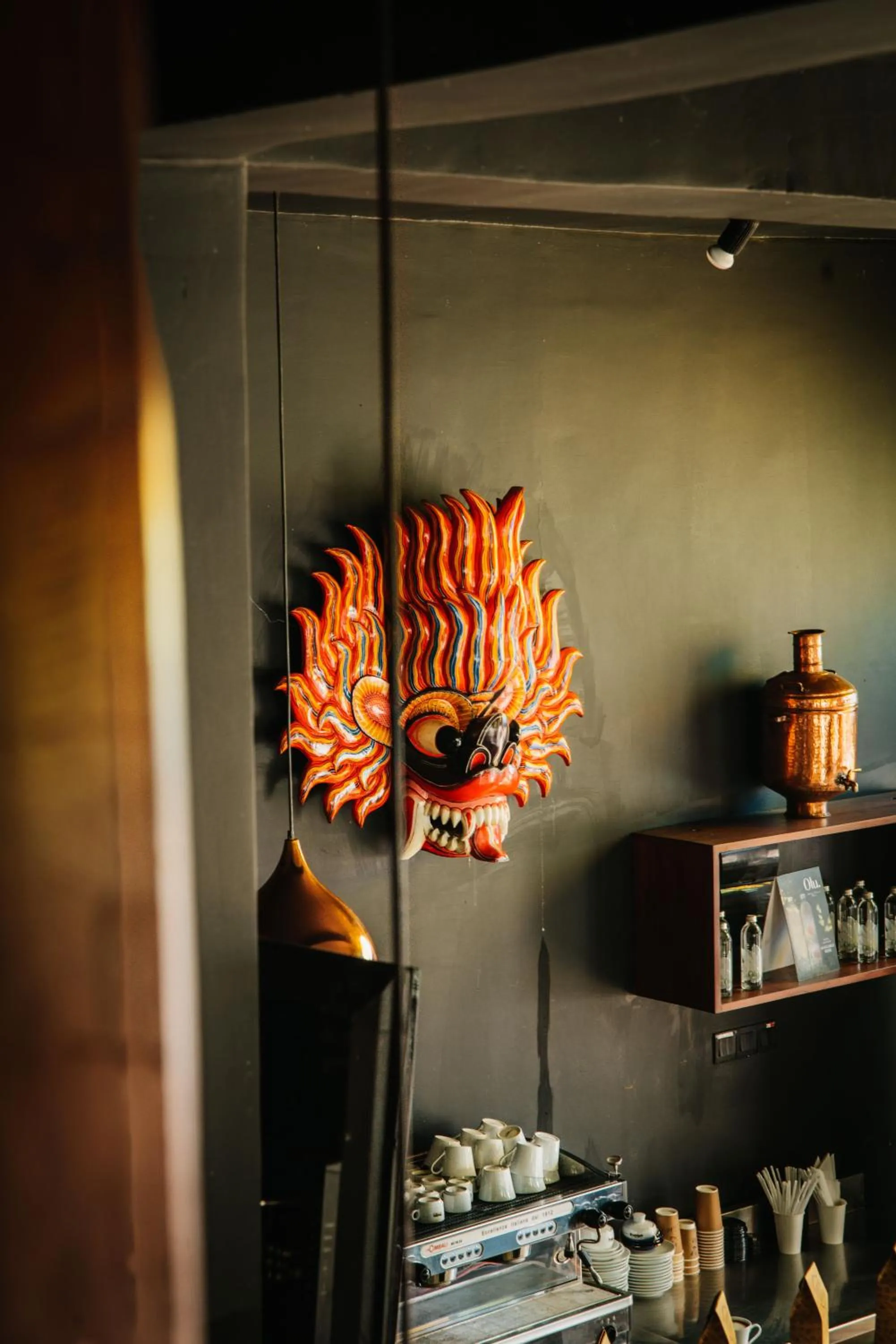 Decorative detail in Gimanhala Hotel