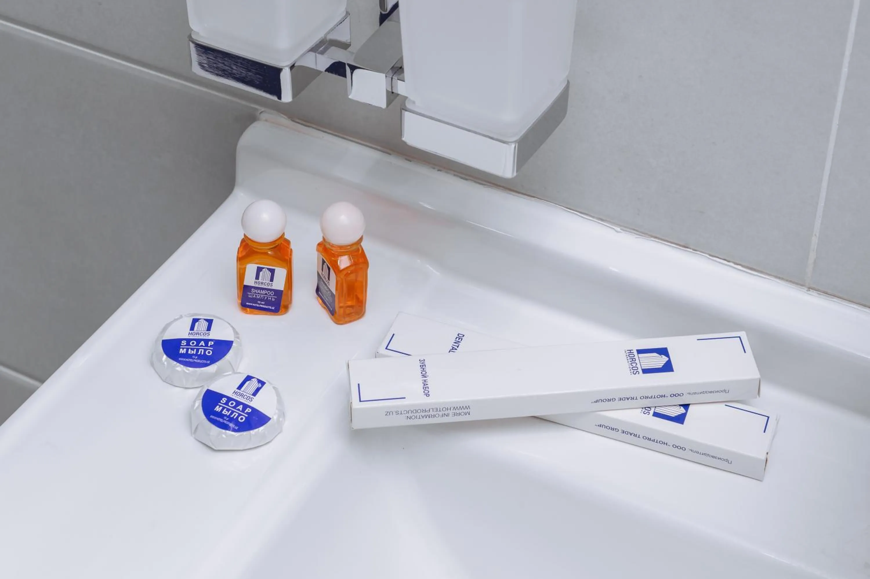 Bathroom in Sofiya Tashkent Hotel