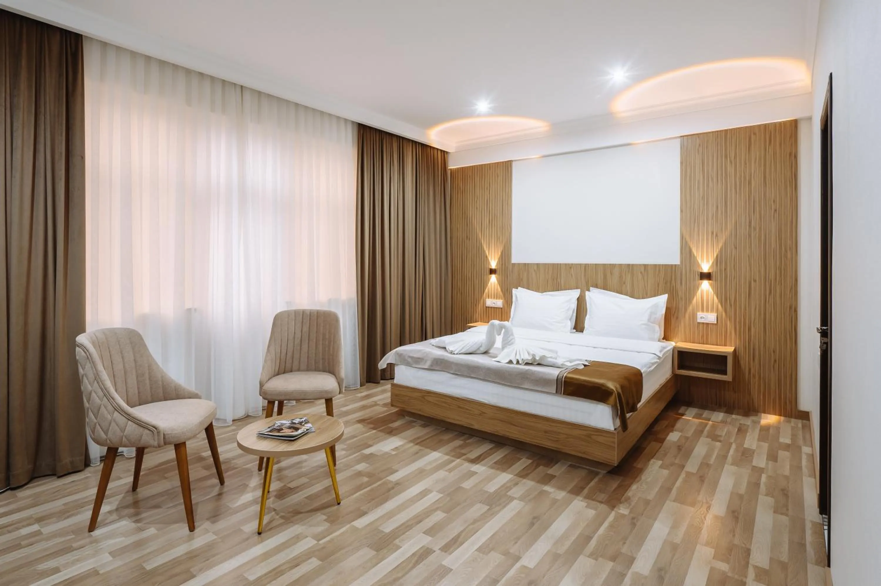 Photo of the whole room, Bed in Sofiya Tashkent Hotel