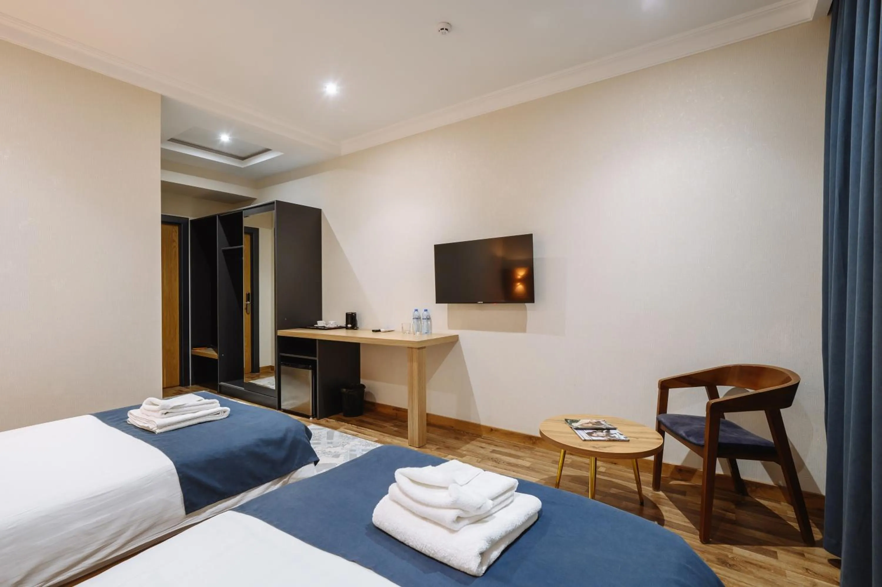 Bed in Sofiya Tashkent Hotel