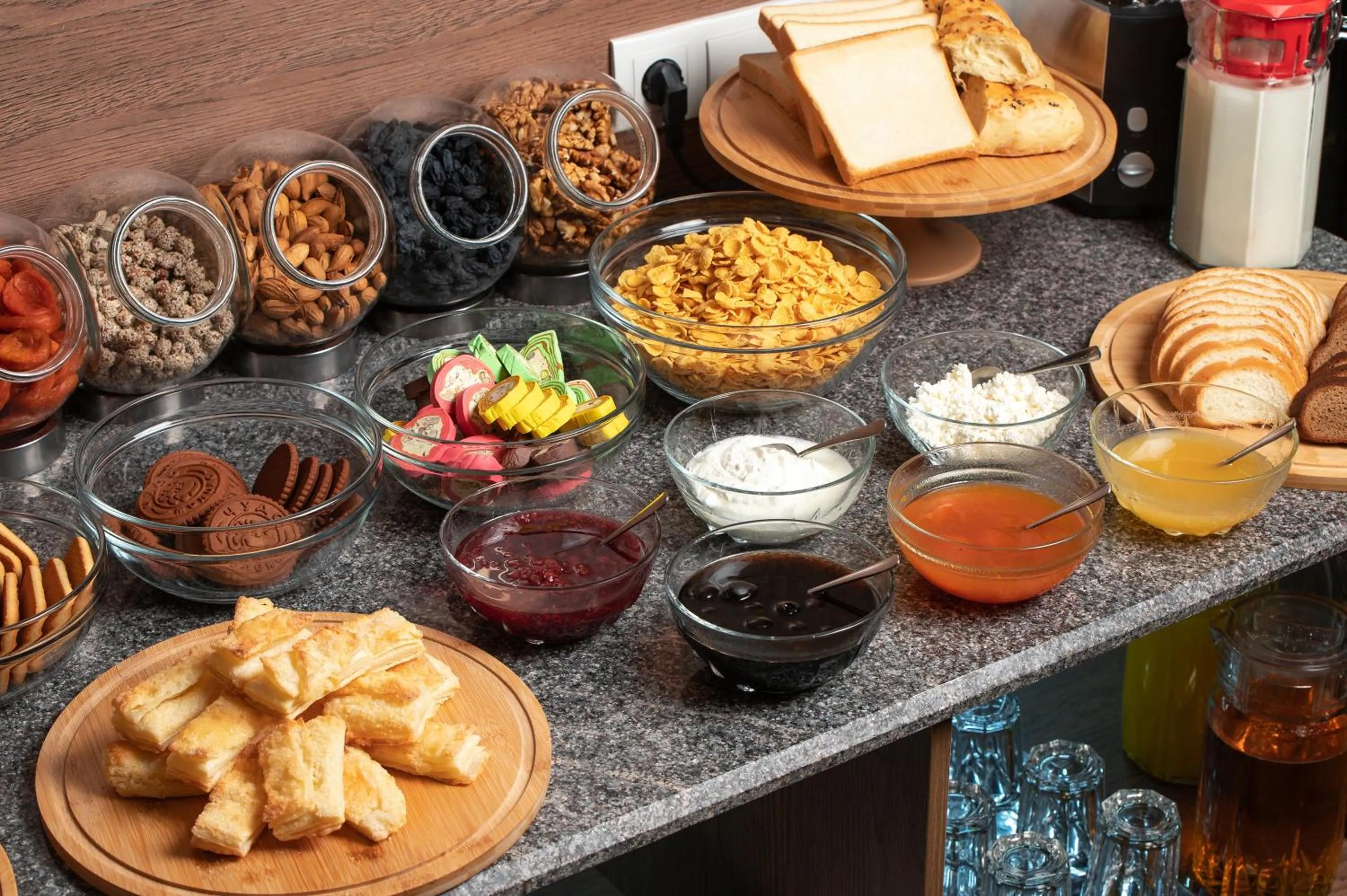 Breakfast in Sofiya Tashkent Hotel