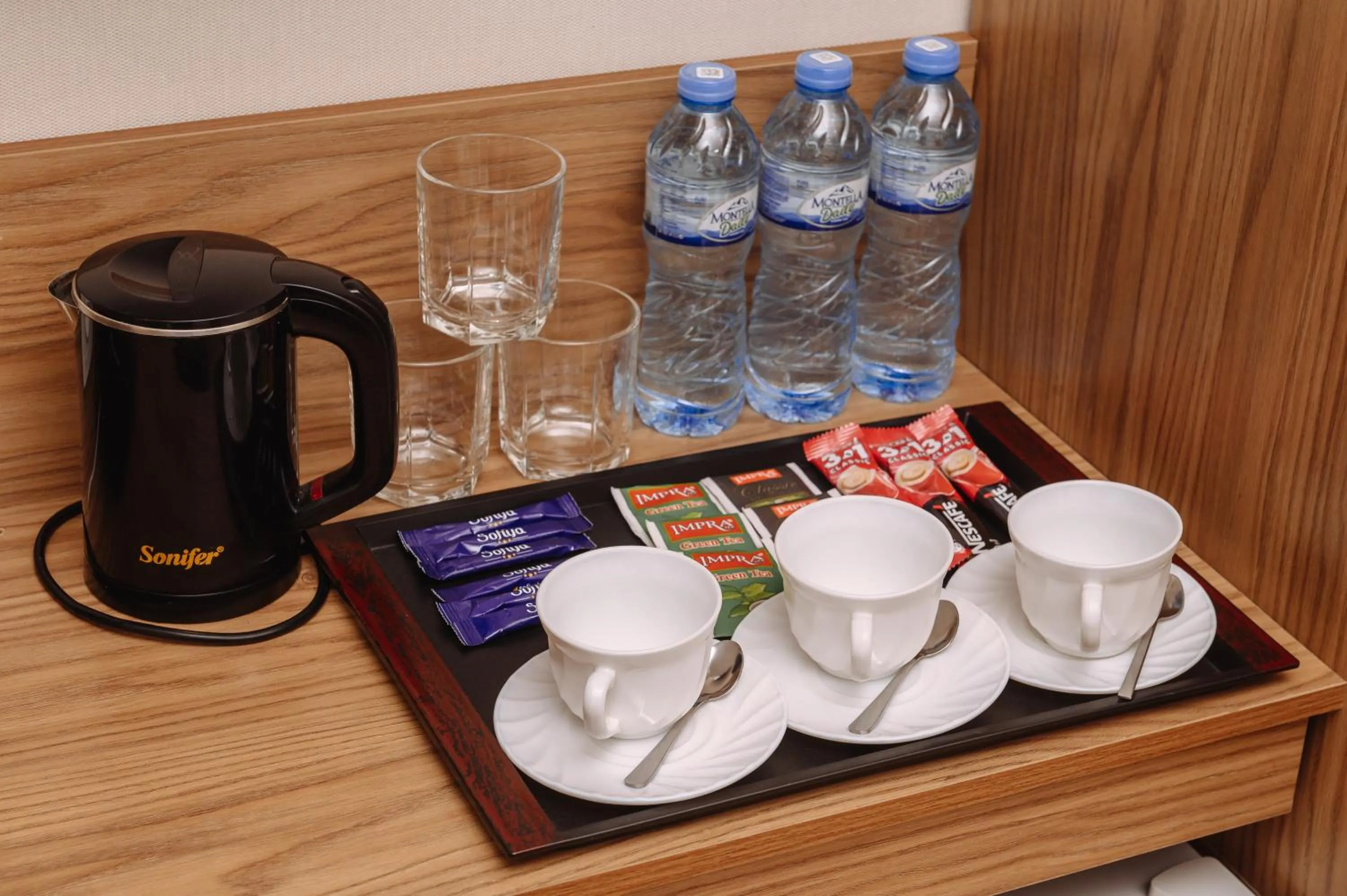 Coffee/tea facilities in Sofiya Tashkent Hotel