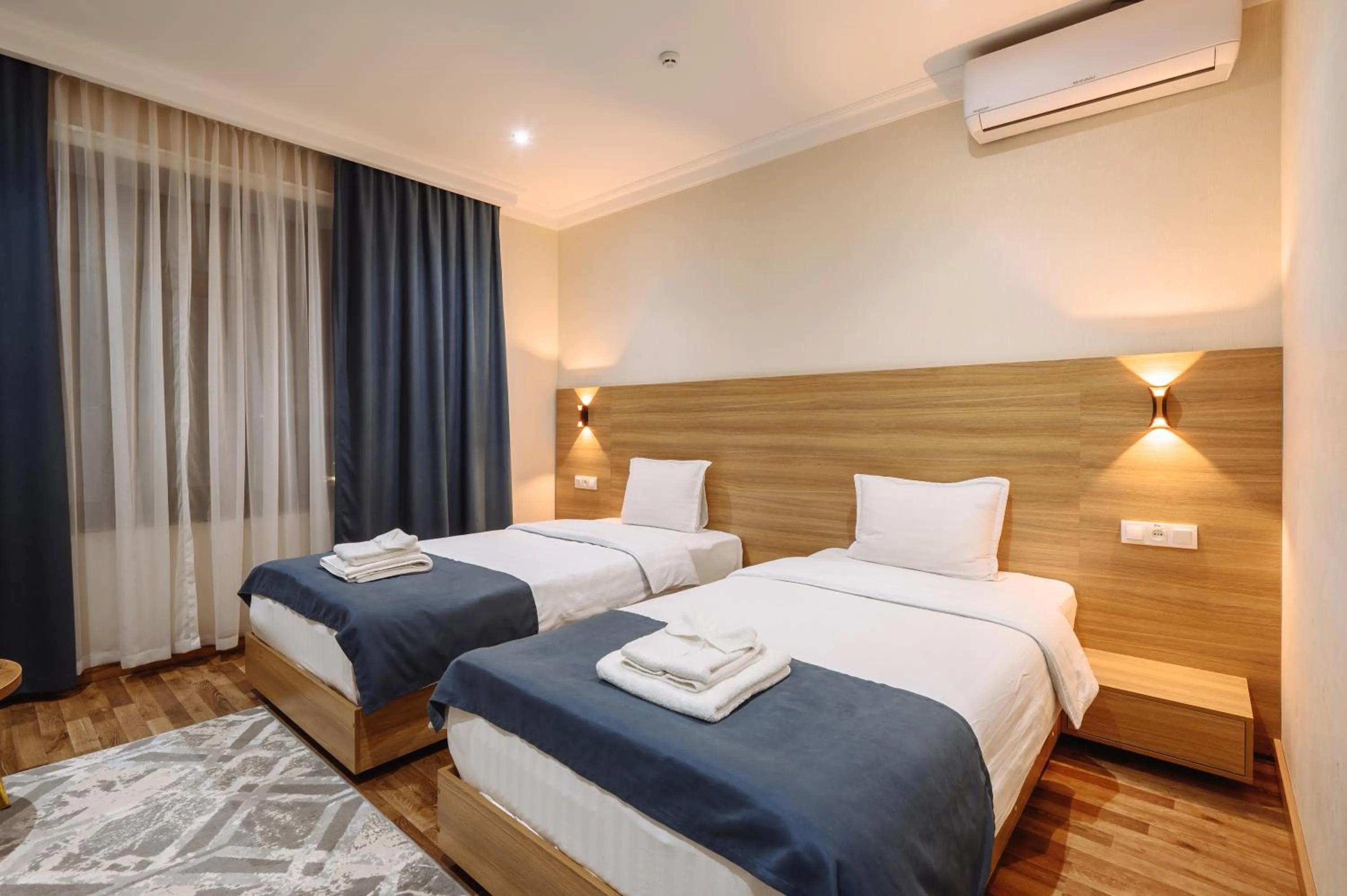 Bed in Sofiya Tashkent Hotel