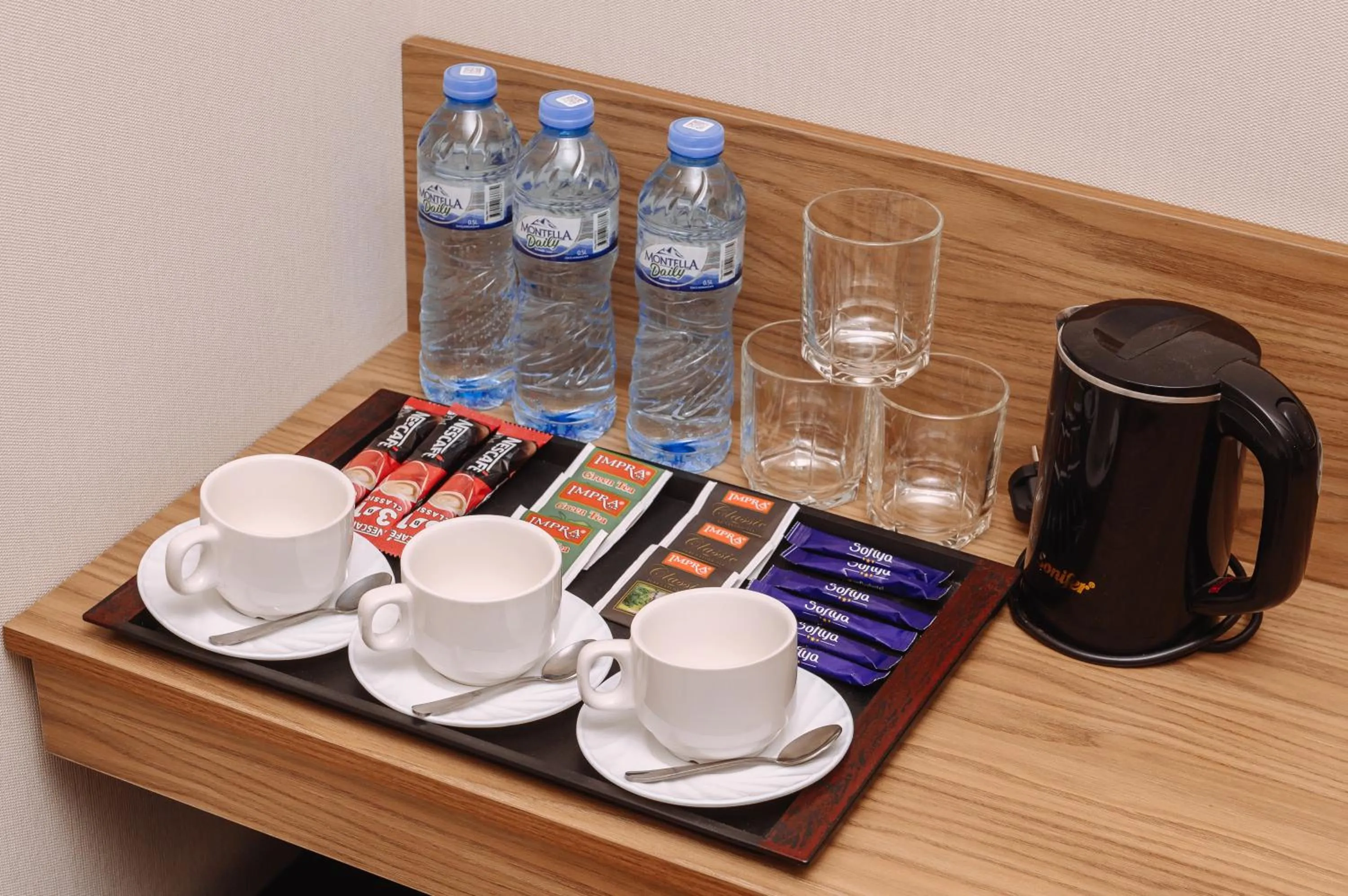 Coffee/tea facilities in Sofiya Tashkent Hotel