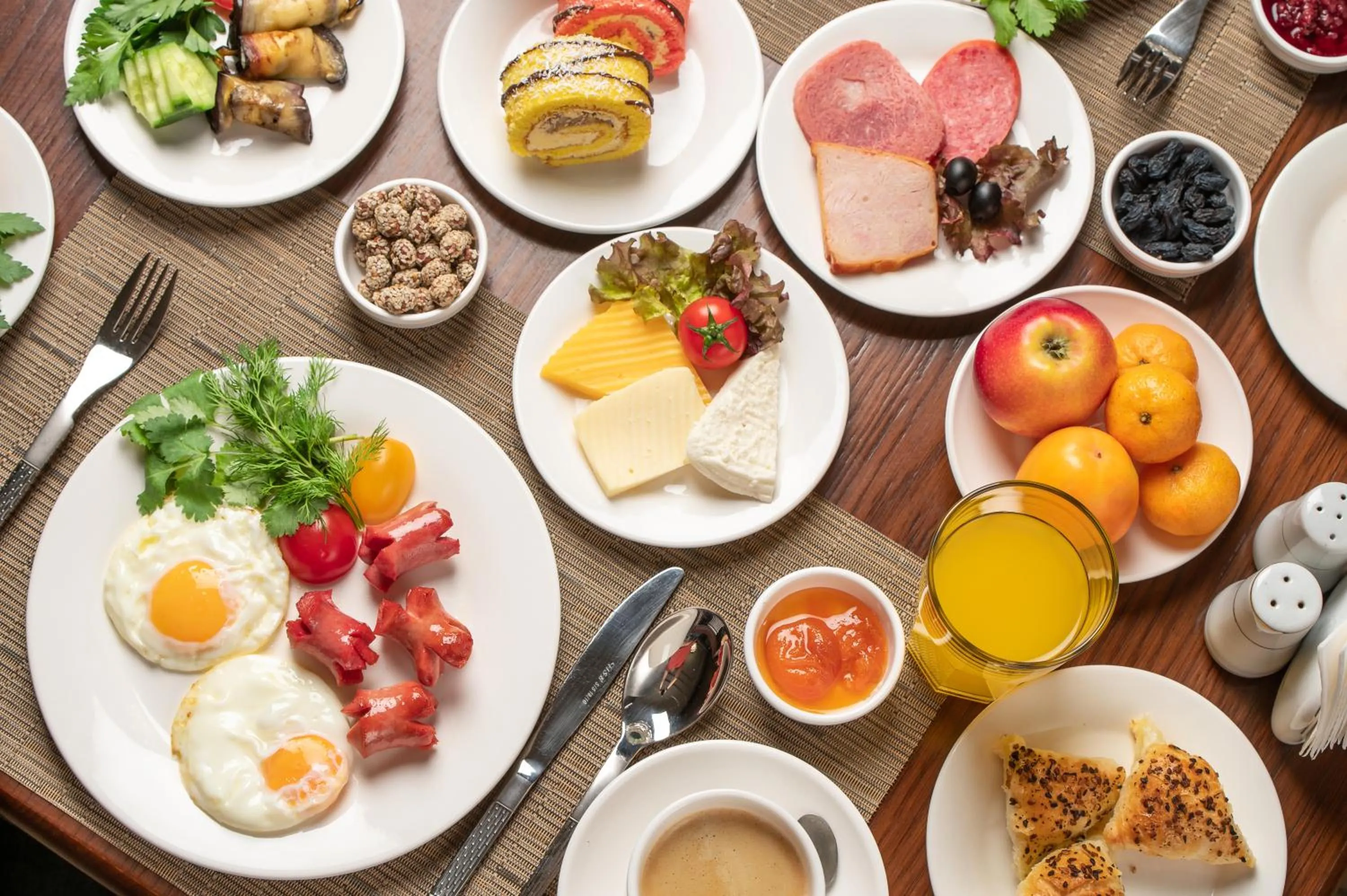 Breakfast in Sofiya Tashkent Hotel