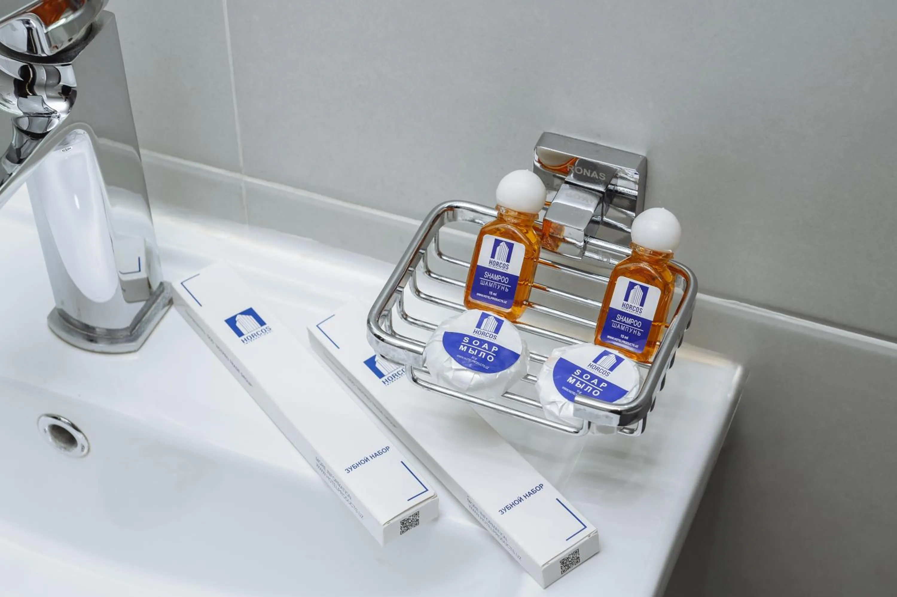 Bathroom in Sofiya Tashkent Hotel