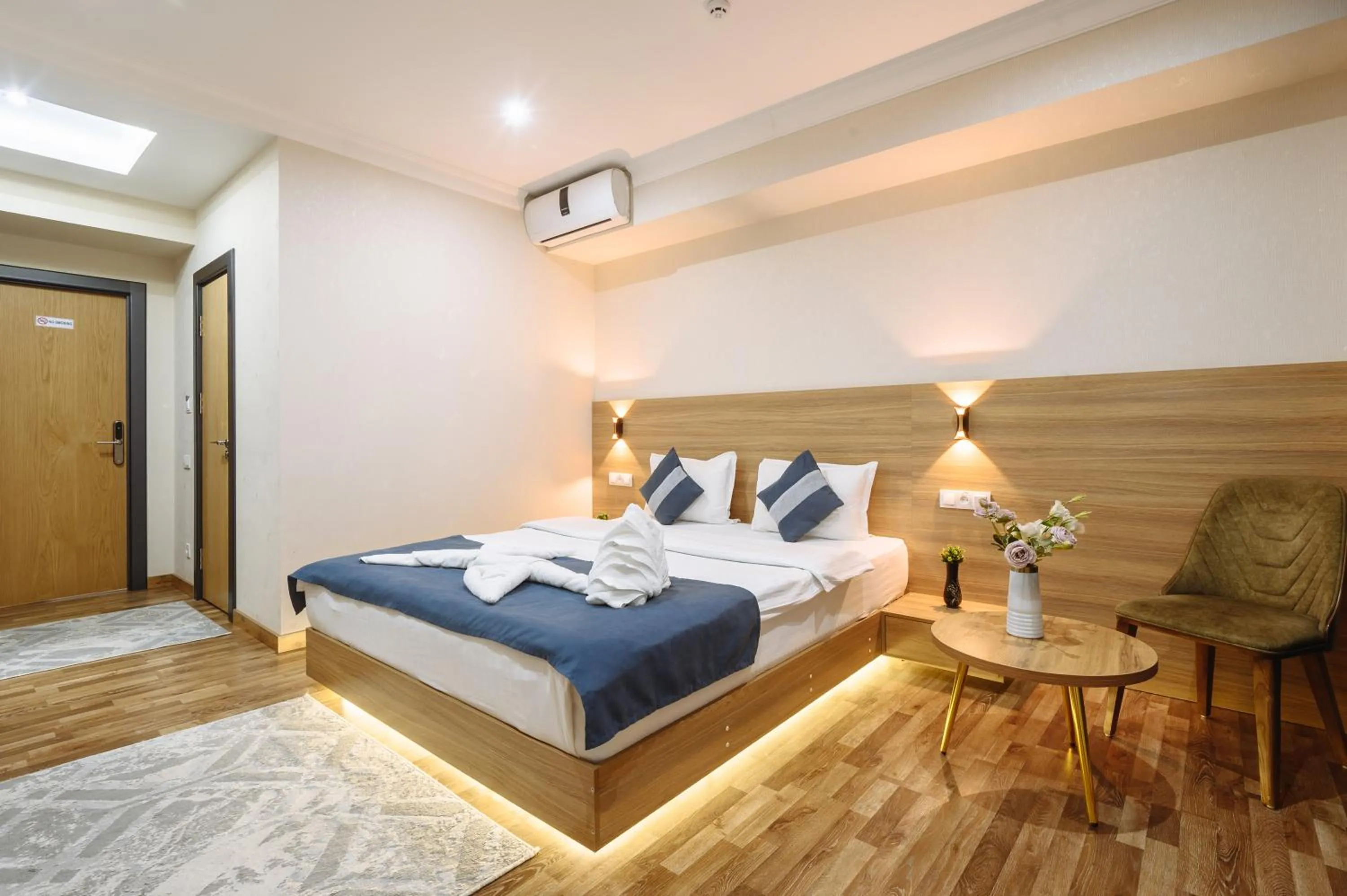 Bed in Sofiya Tashkent Hotel