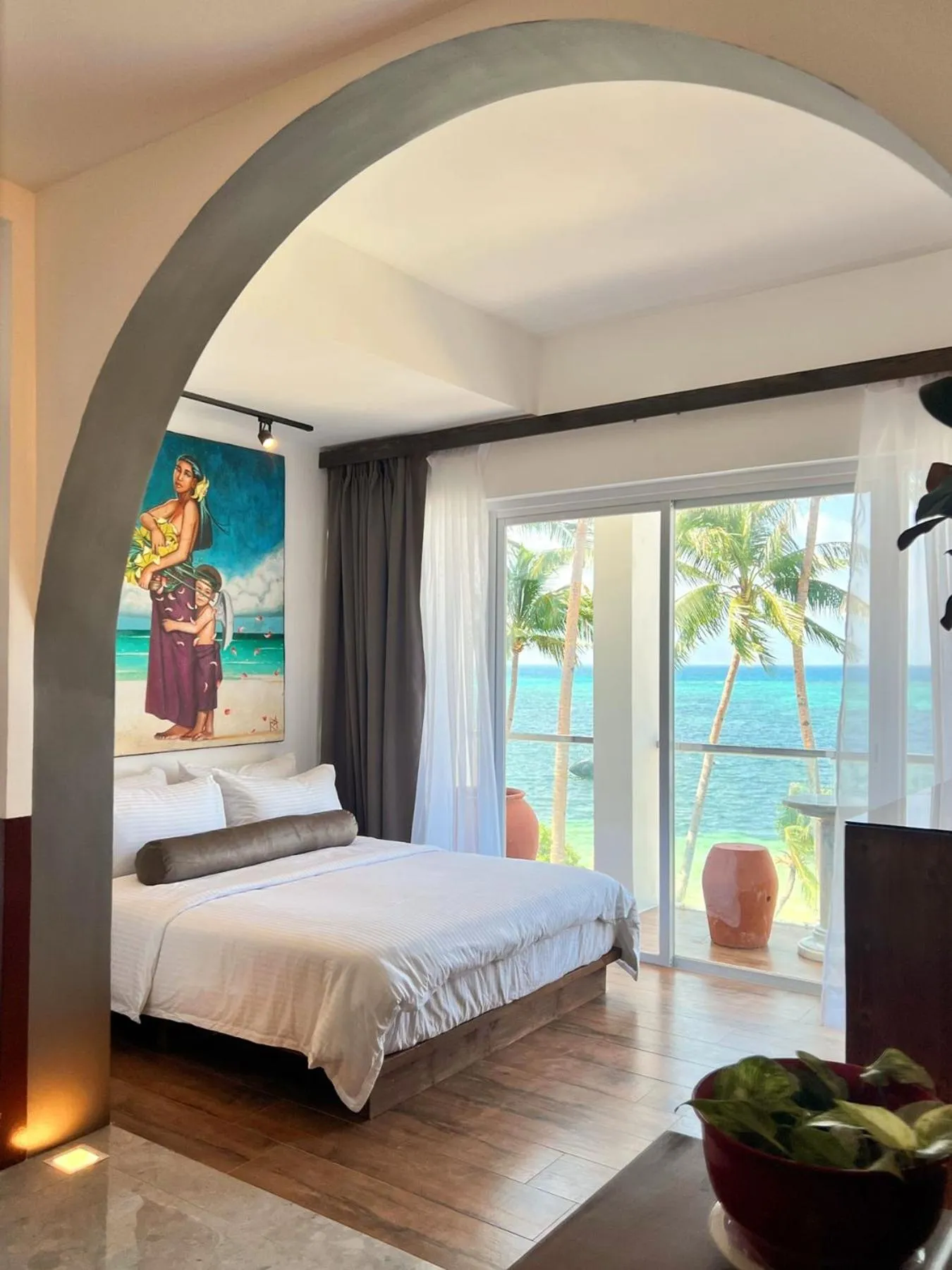 View (from property/room), Bed in Palassa Private Residences