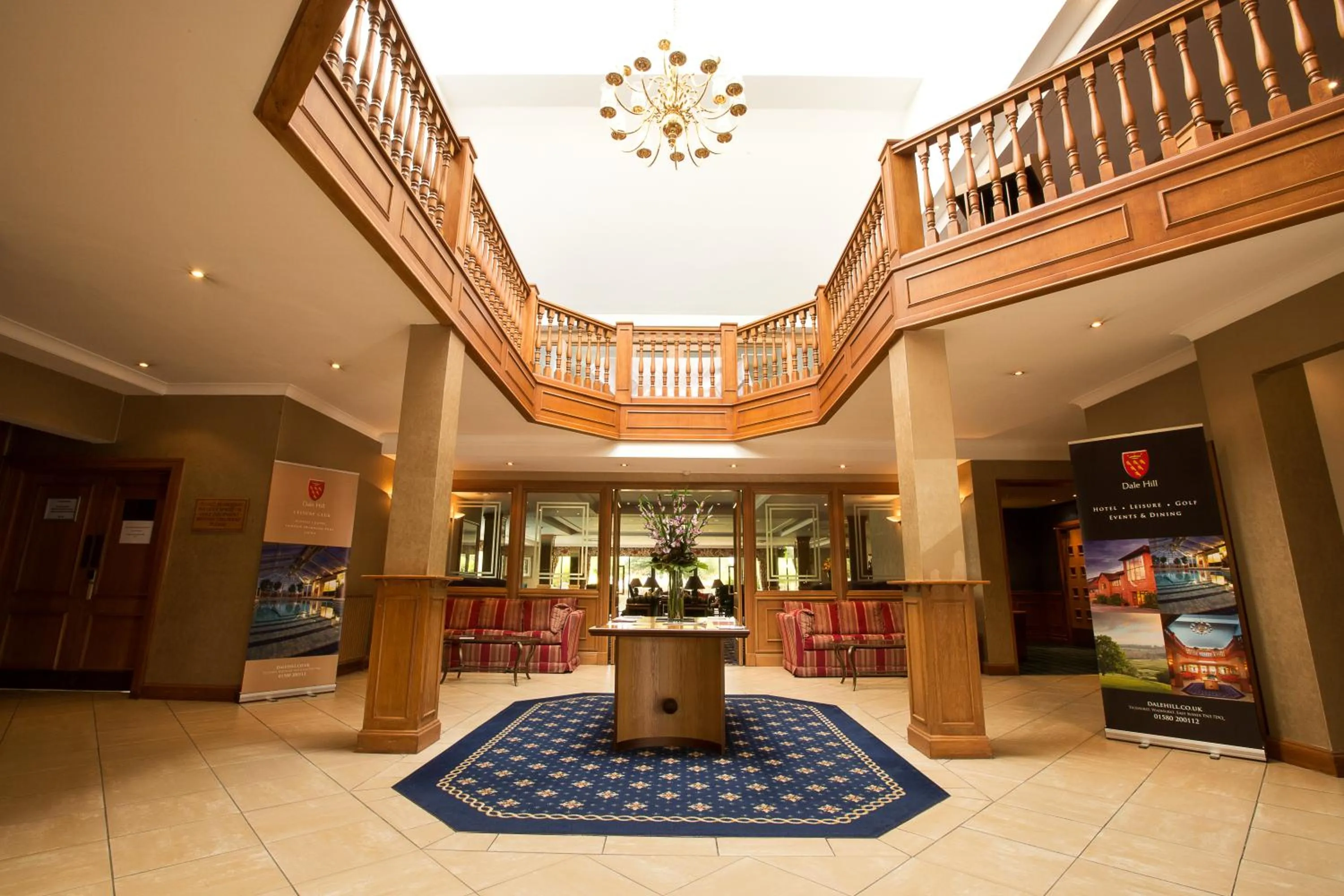 Facade/entrance in Dale Hill Hotel