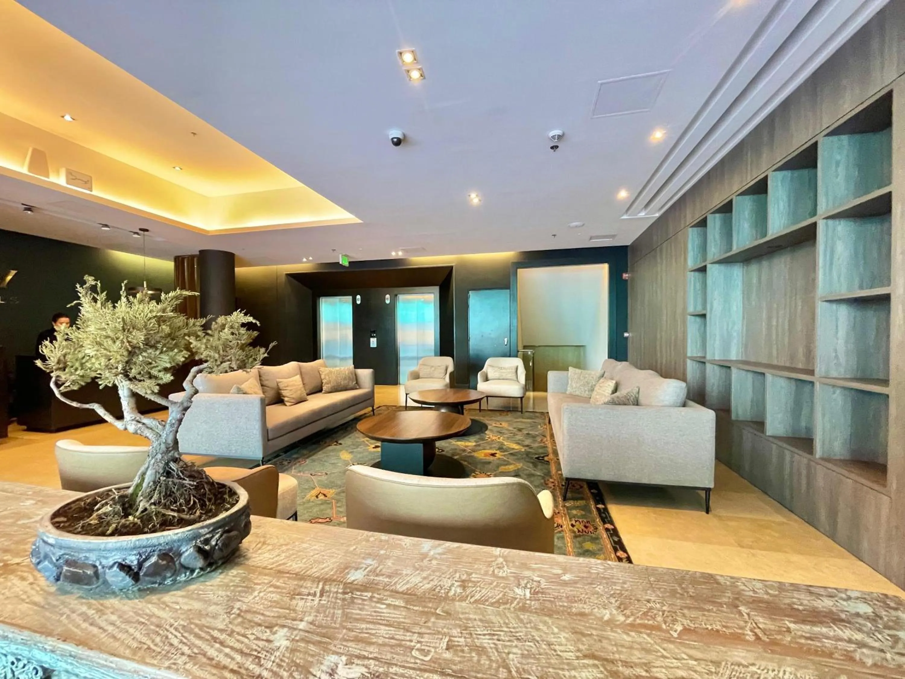 Living room in Liv Zona G Hotel By Sarasti