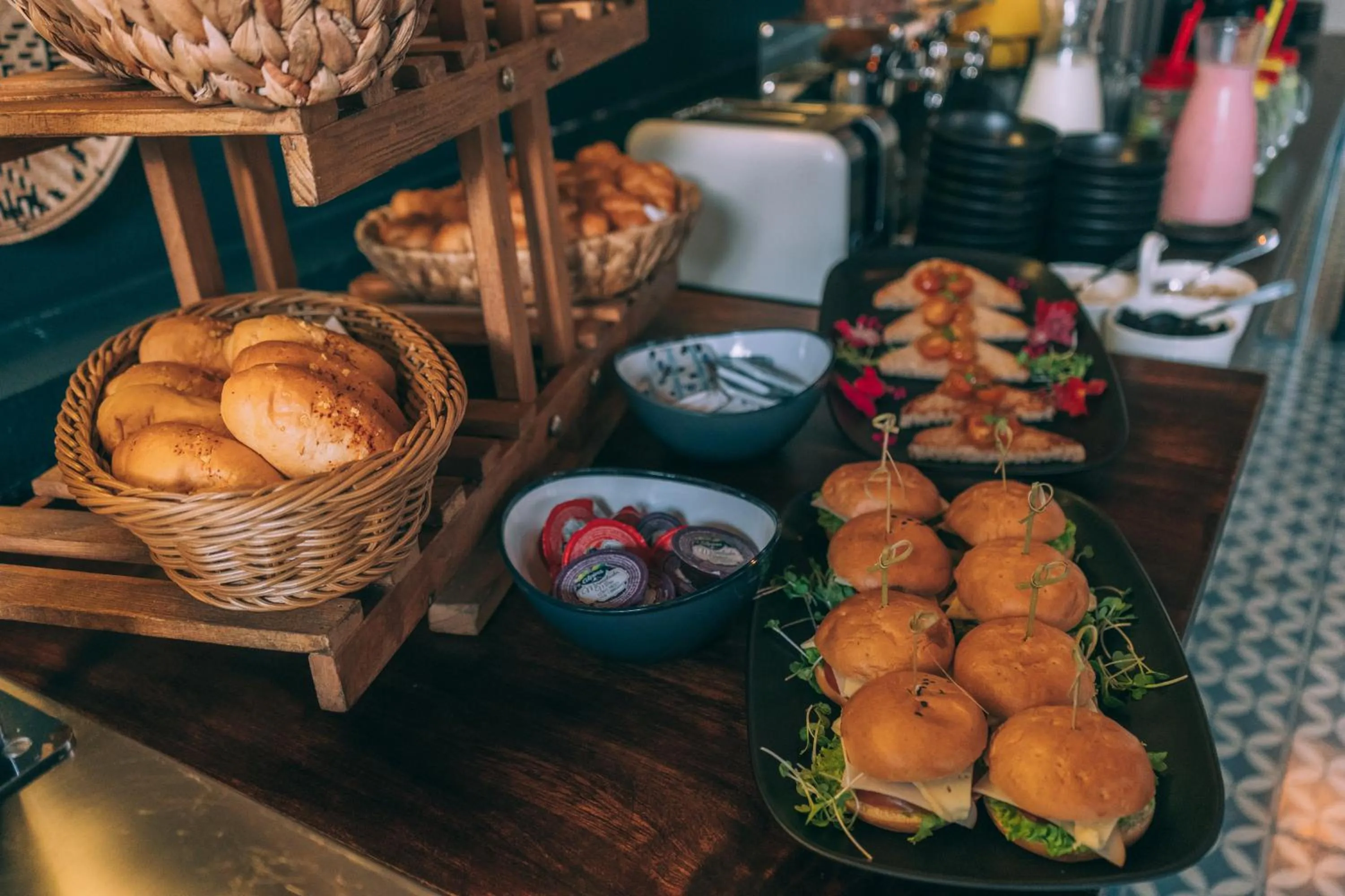 Buffet breakfast in Liv Zona G Hotel By Sarasti