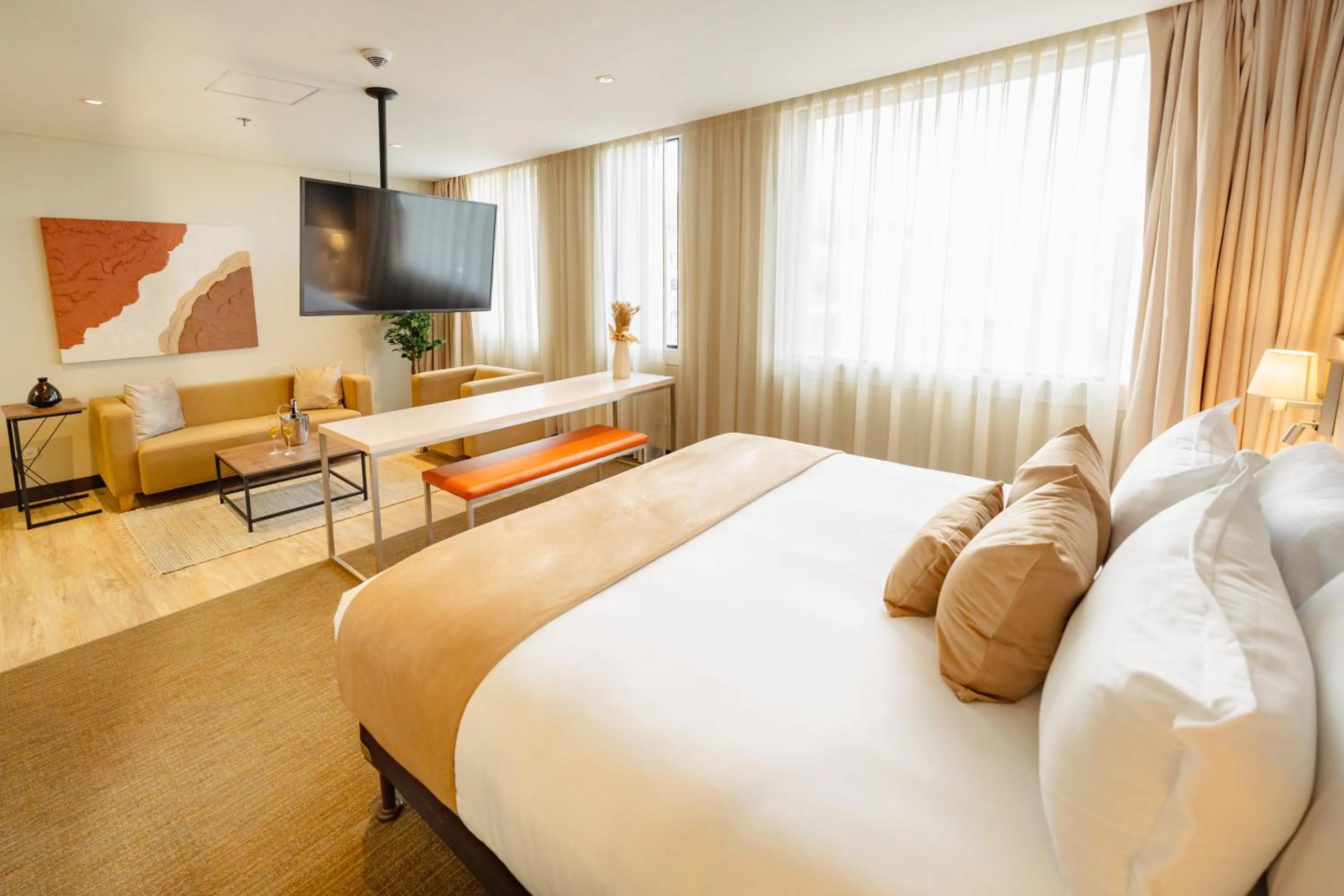 Bedroom, Bed in Liv Zona G Hotel By Sarasti