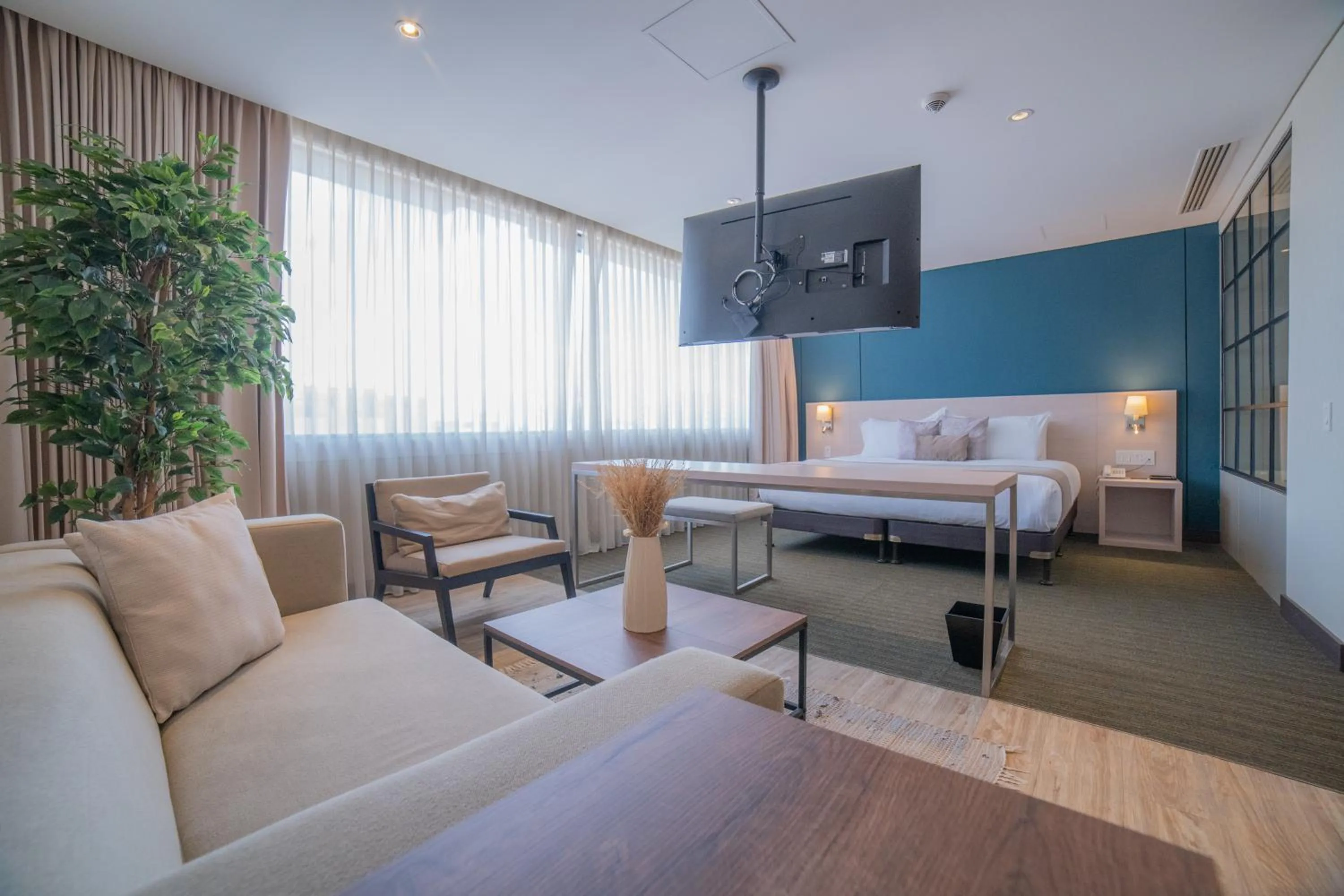 Living room in Liv Zona G Hotel By Sarasti