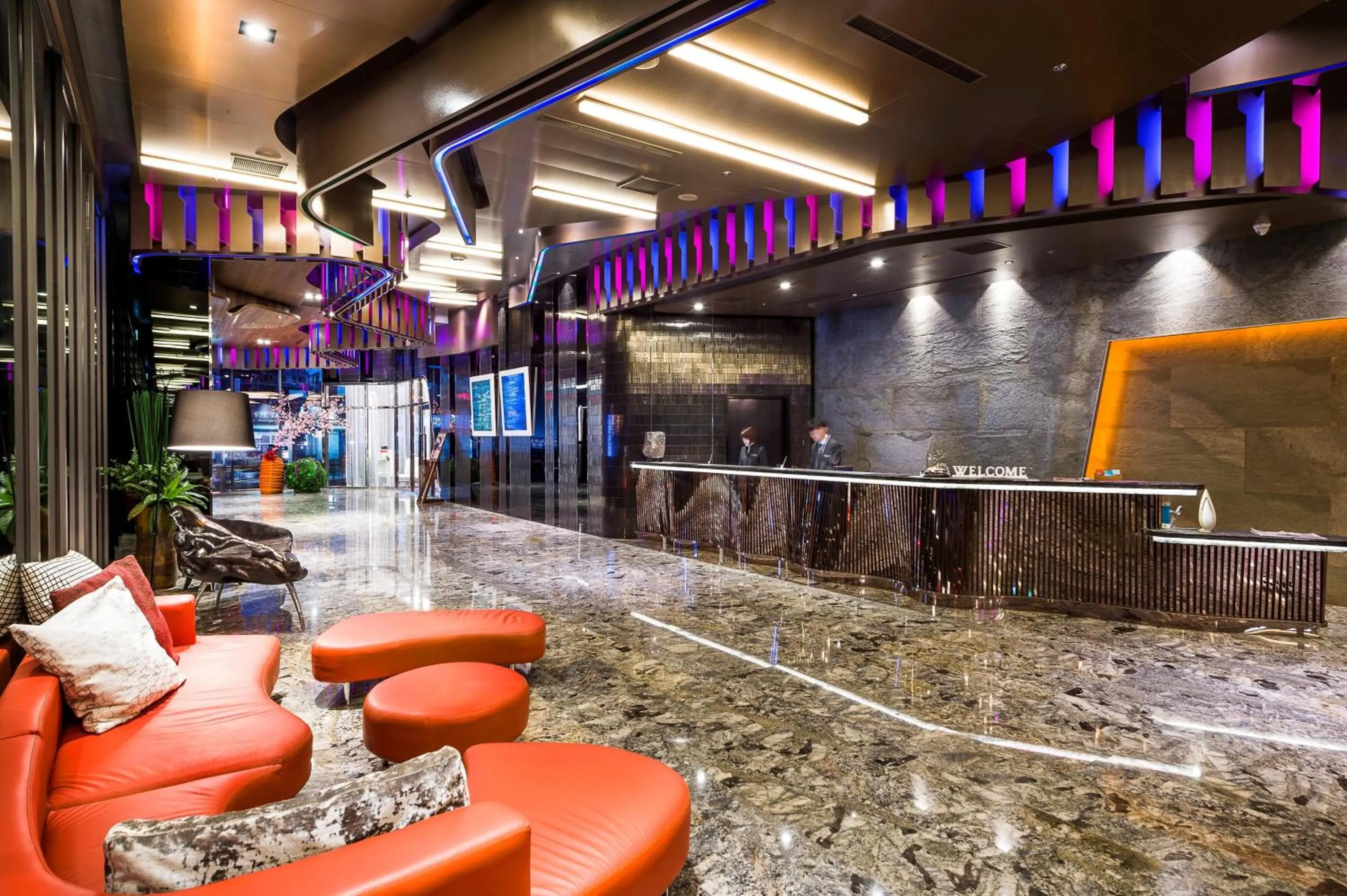 Lobby or reception in In Sky Hotel