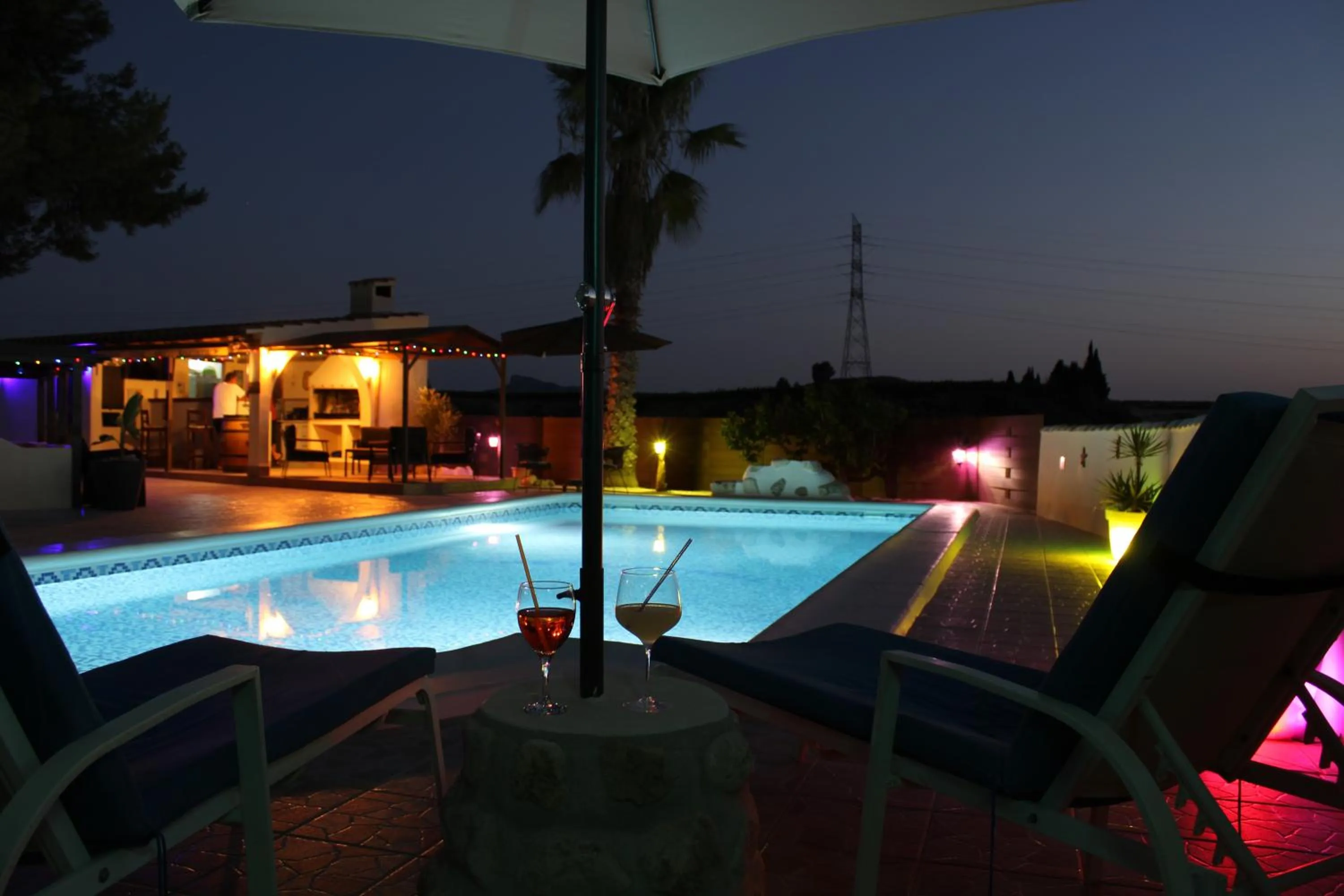 Swimming pool in The Olive Mill
