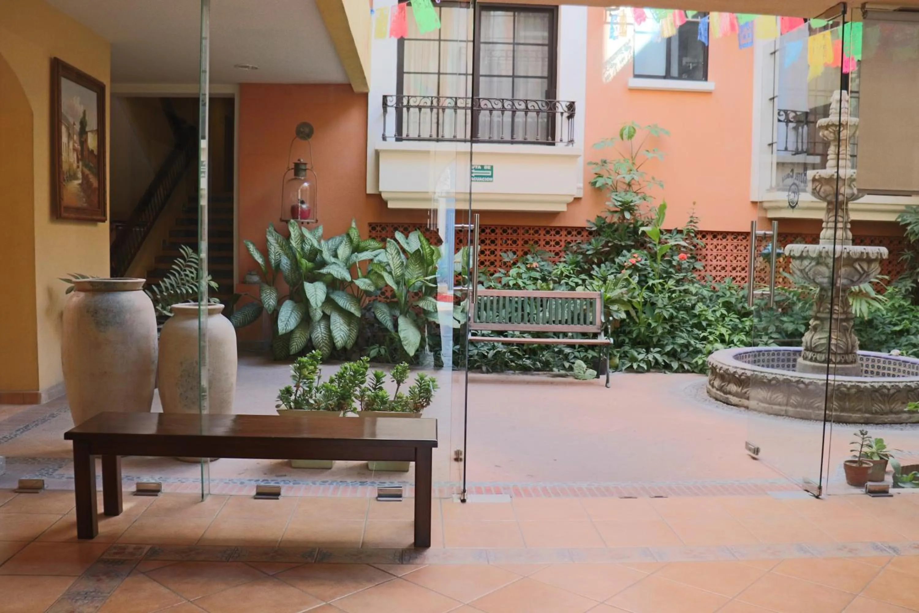 Garden in HOTEL COLLI