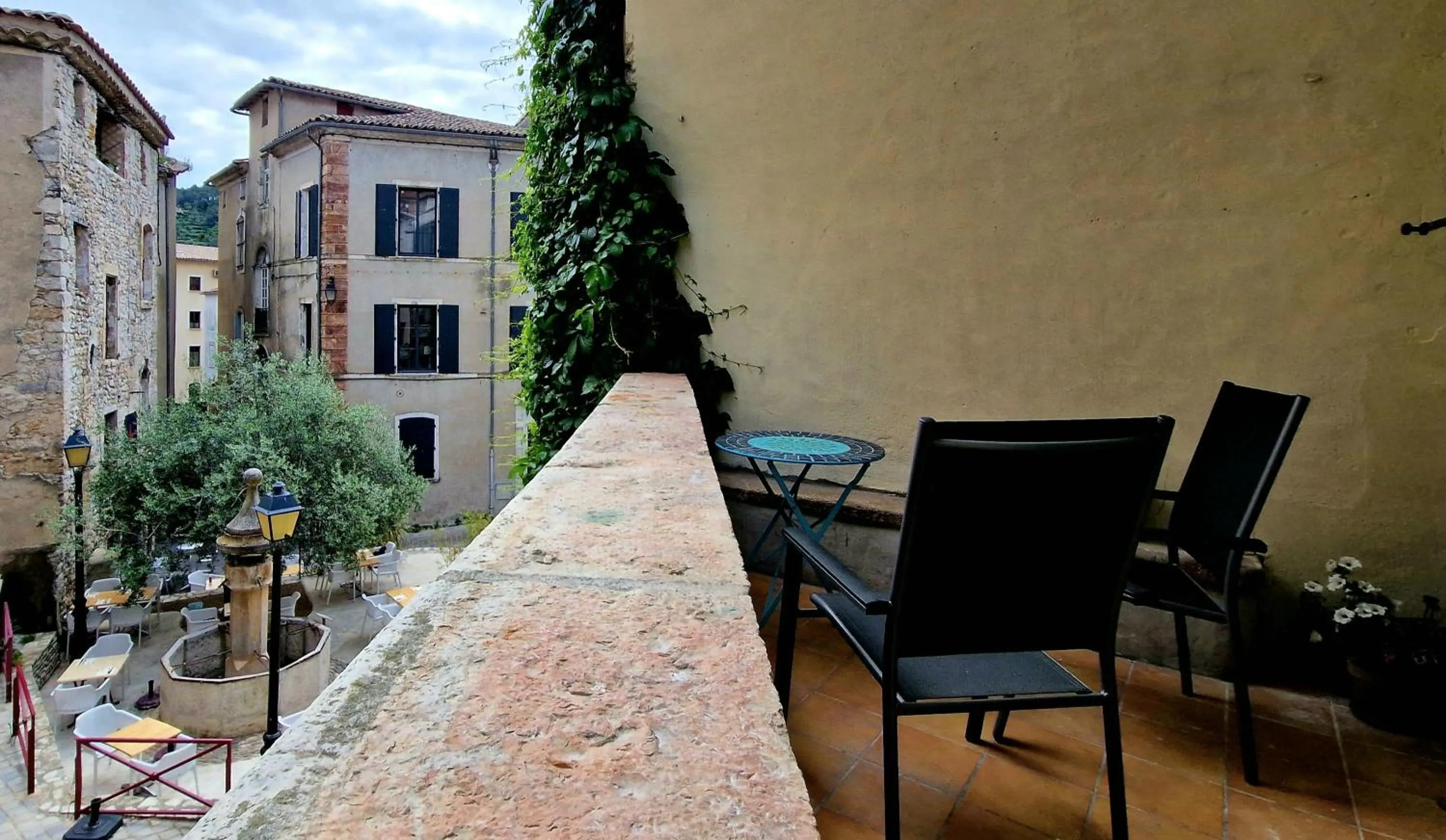 Balcony/Terrace in La Tour de Pezene