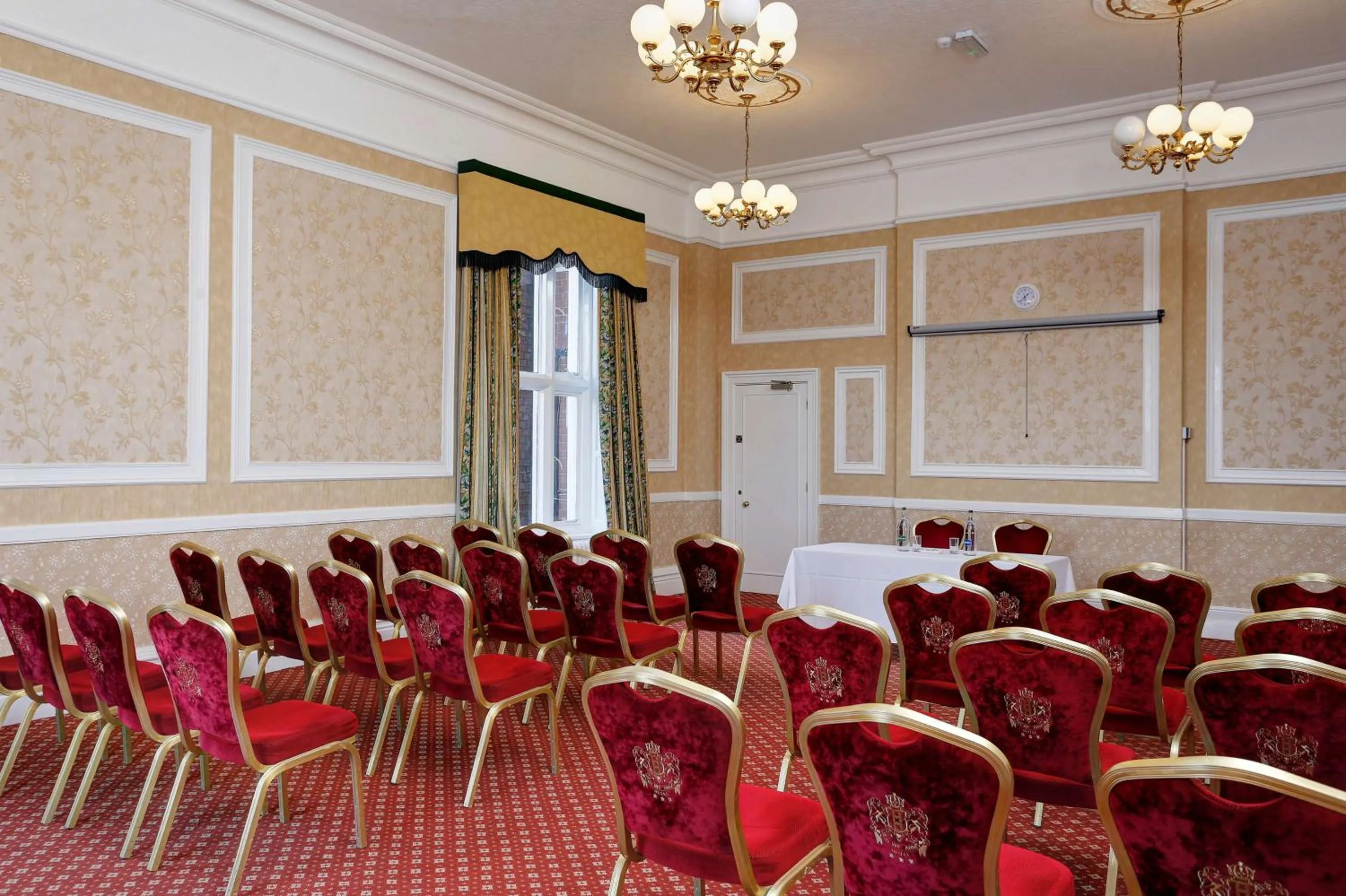 On site in Crewe Arms Hotel