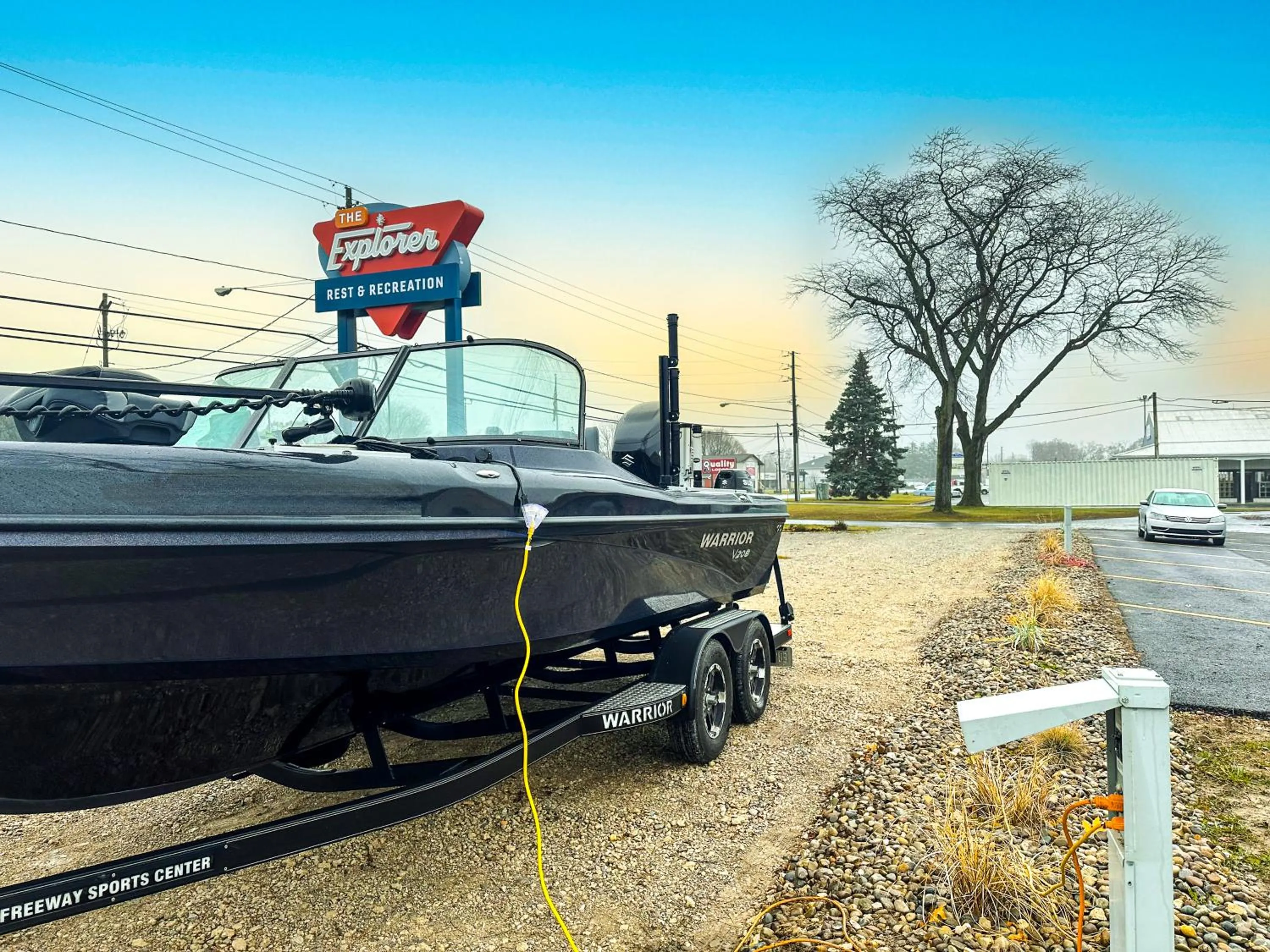 Parking in Explorer Rest & Recreation