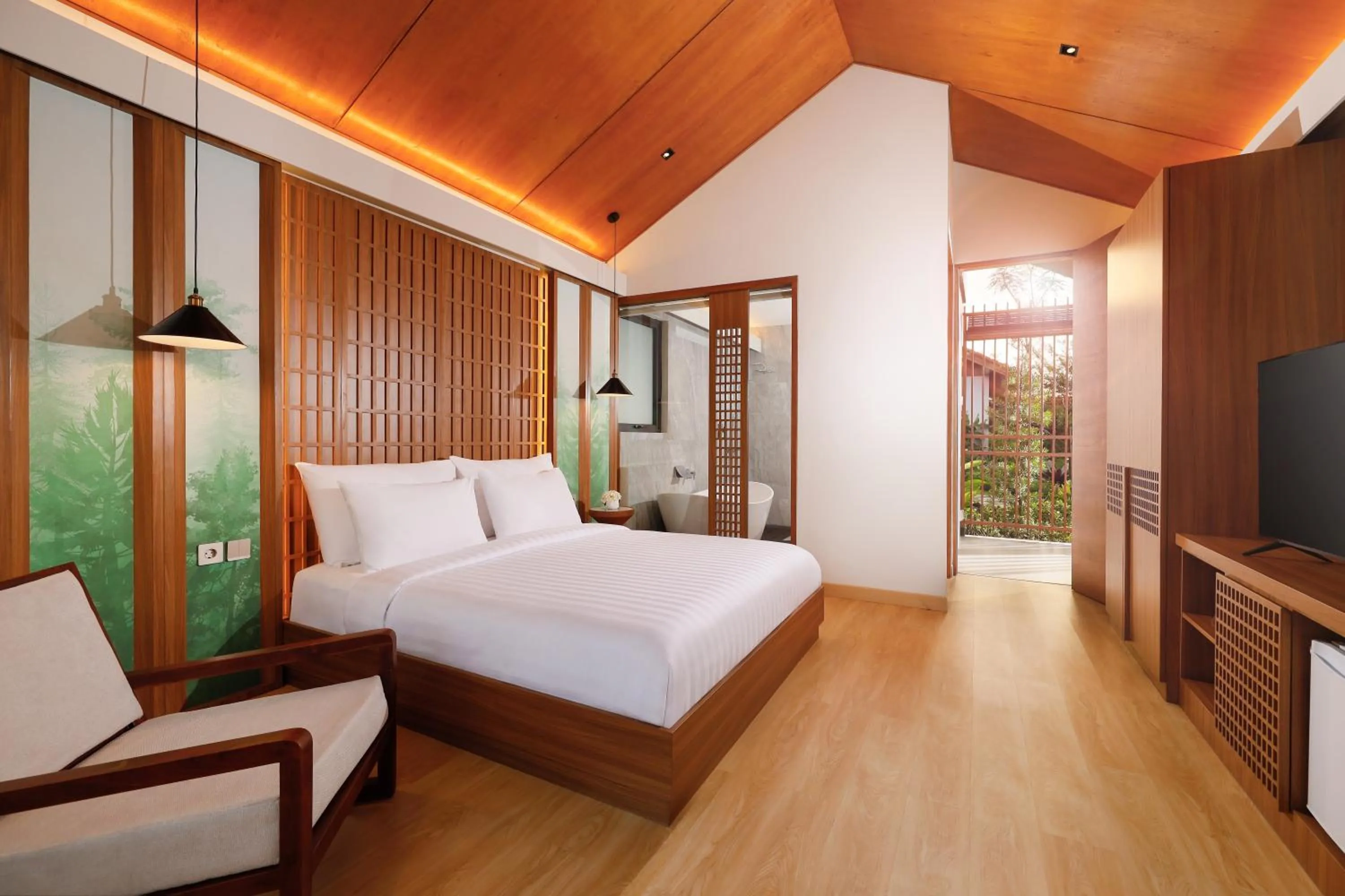 Bed in Dusun Bedugul Asri