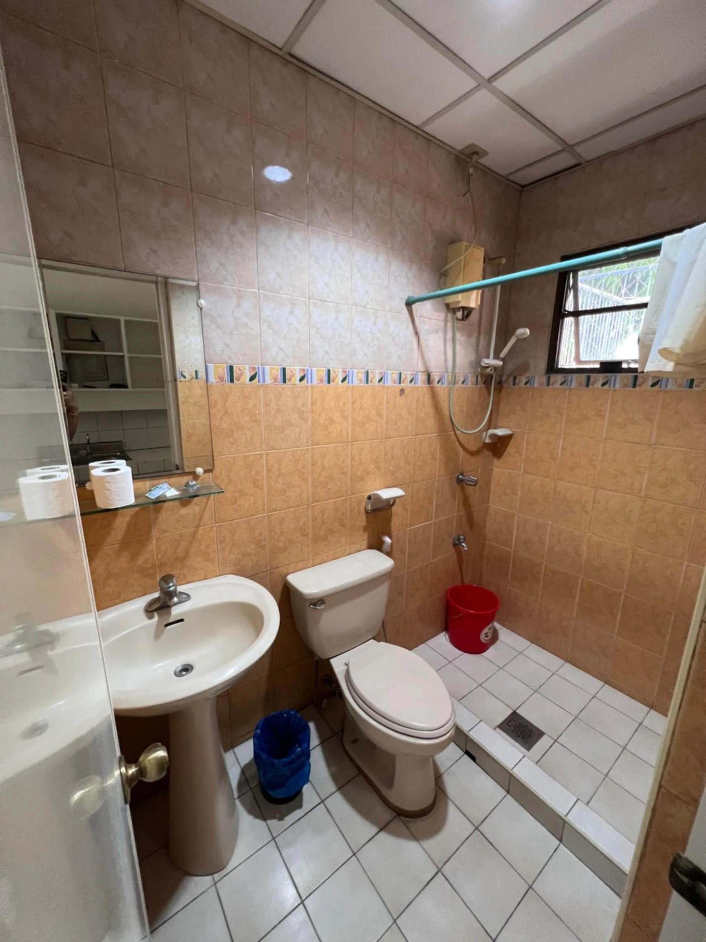 Shower in Golden Belle Apartelle and Suites