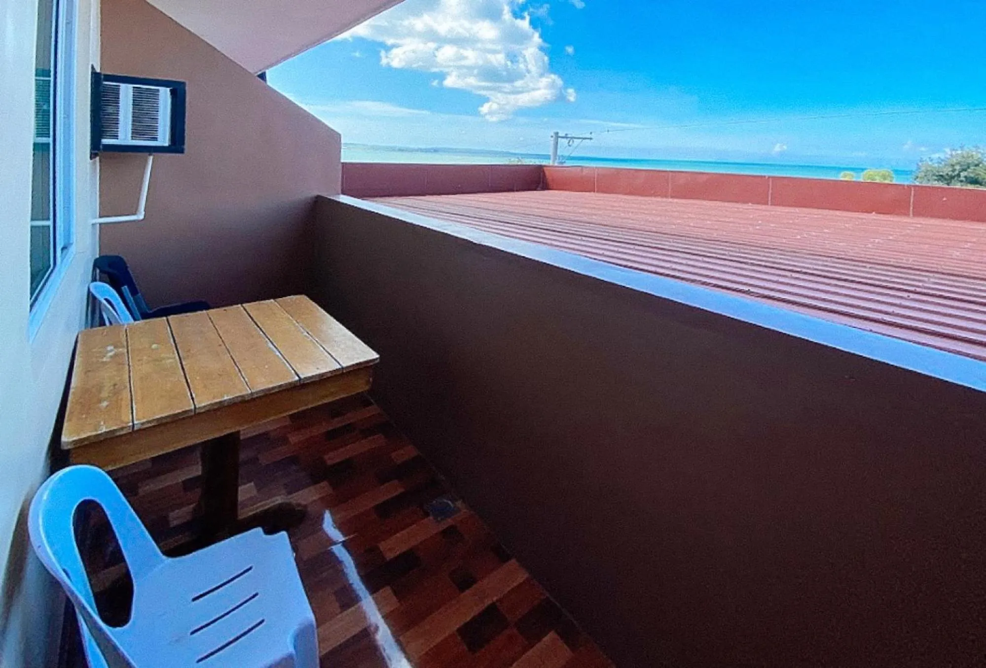 Balcony/Terrace in RedDoorz @ 4ks Pension House Bogo City Cebu