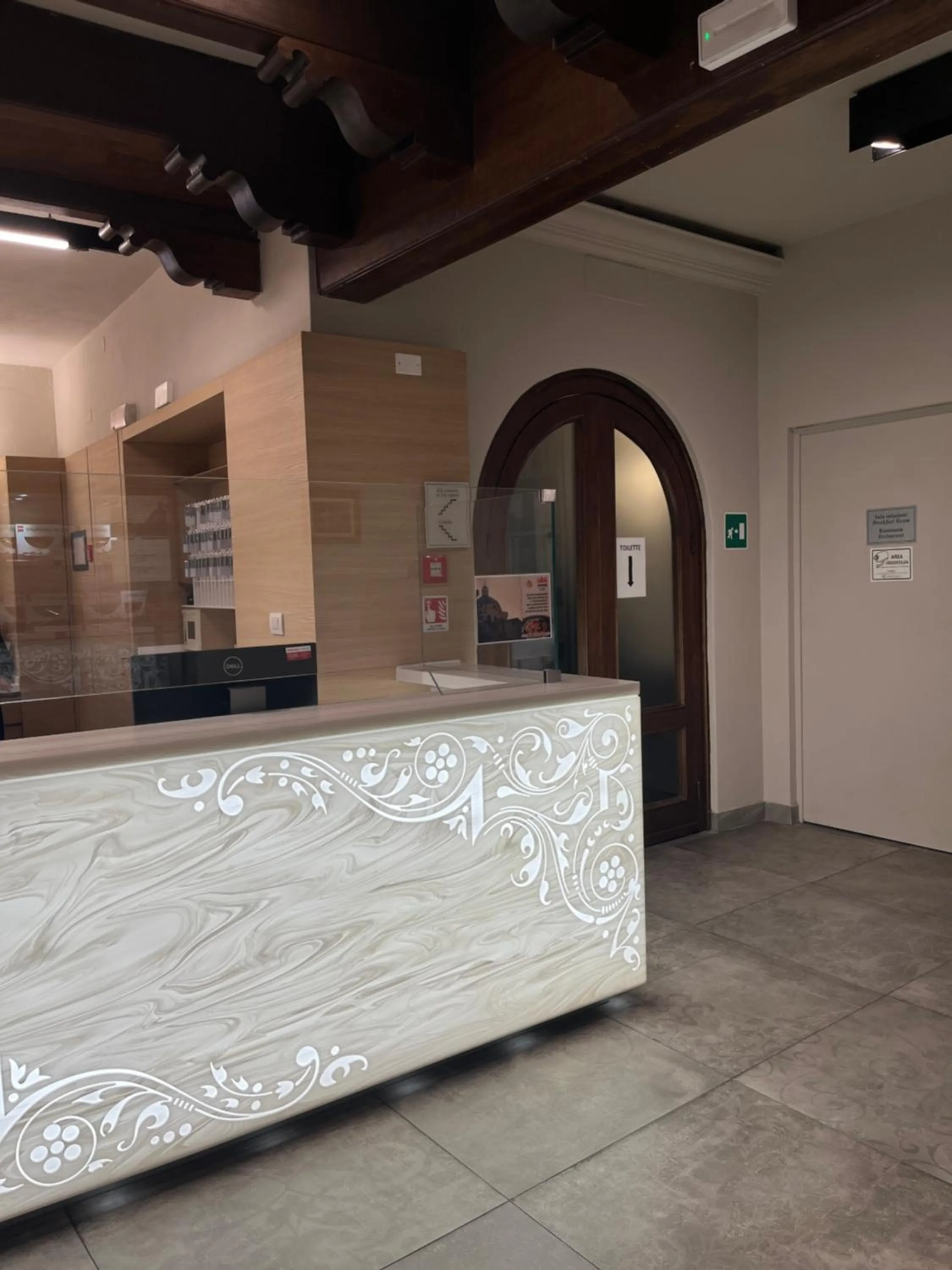 Lobby or reception in Ca' Tazzoli, MantegnaHotels