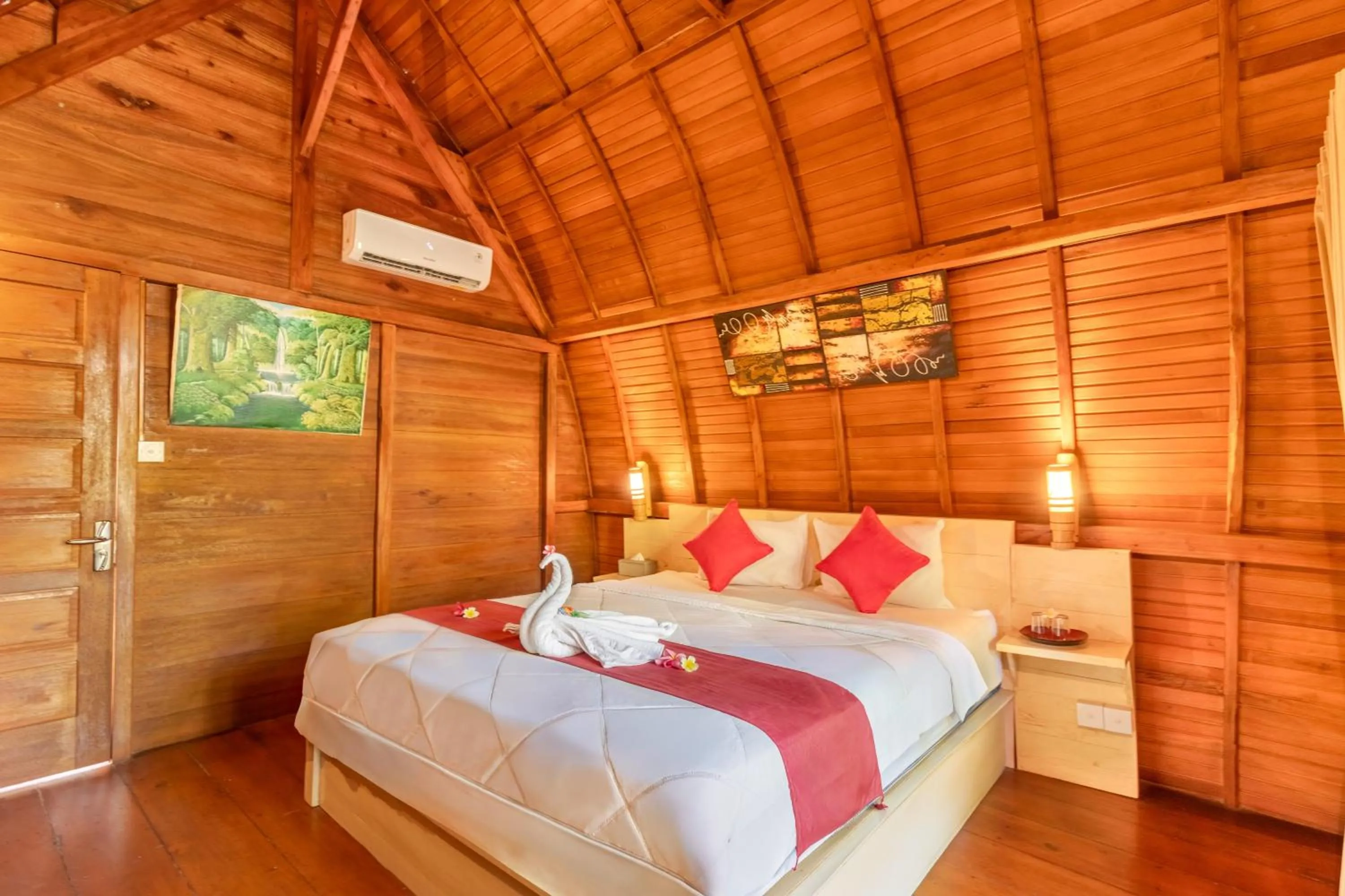 Bedroom, Bed in Maha Nusa Menjangan