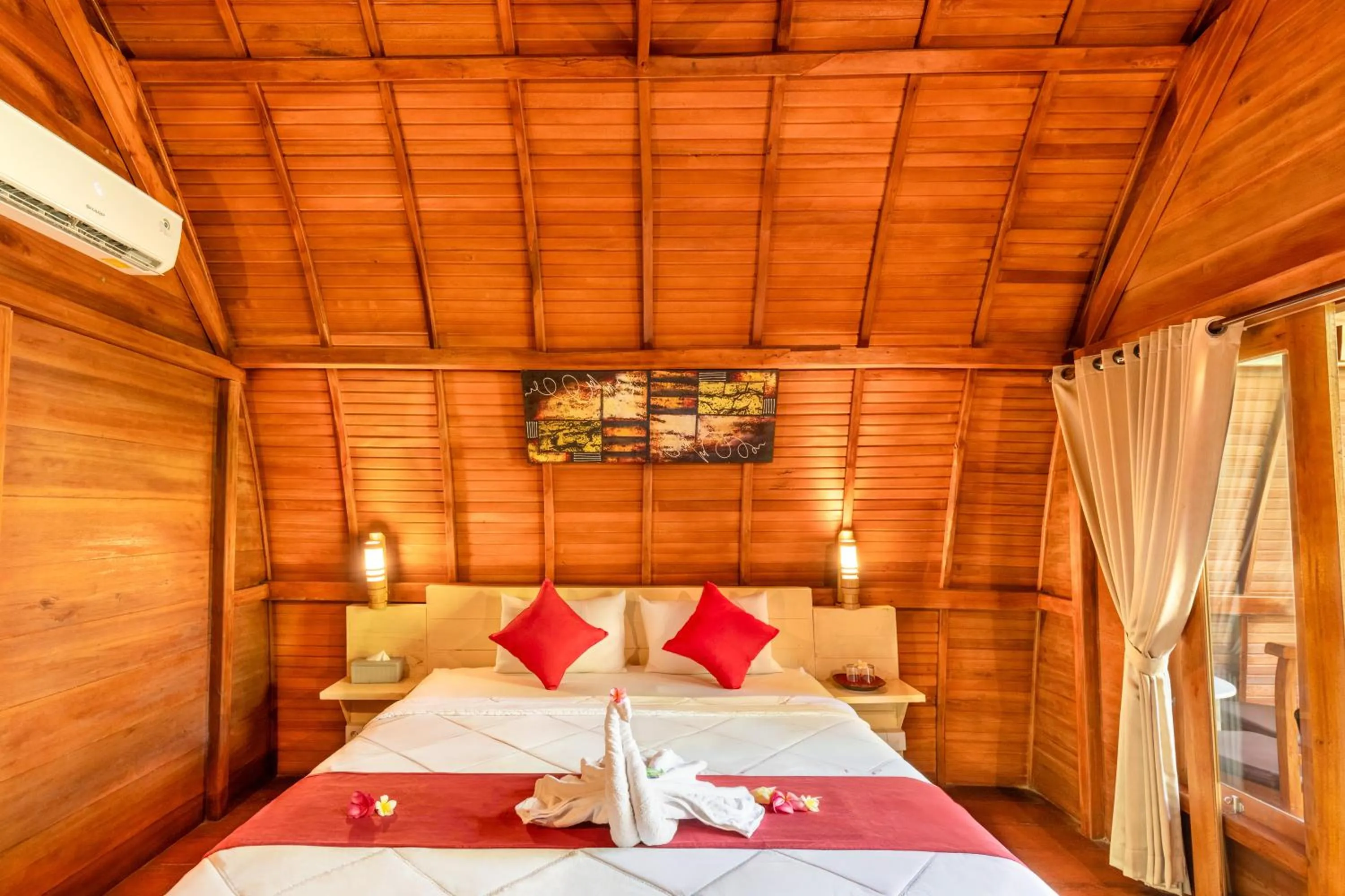 Bedroom, Bed in Maha Nusa Menjangan