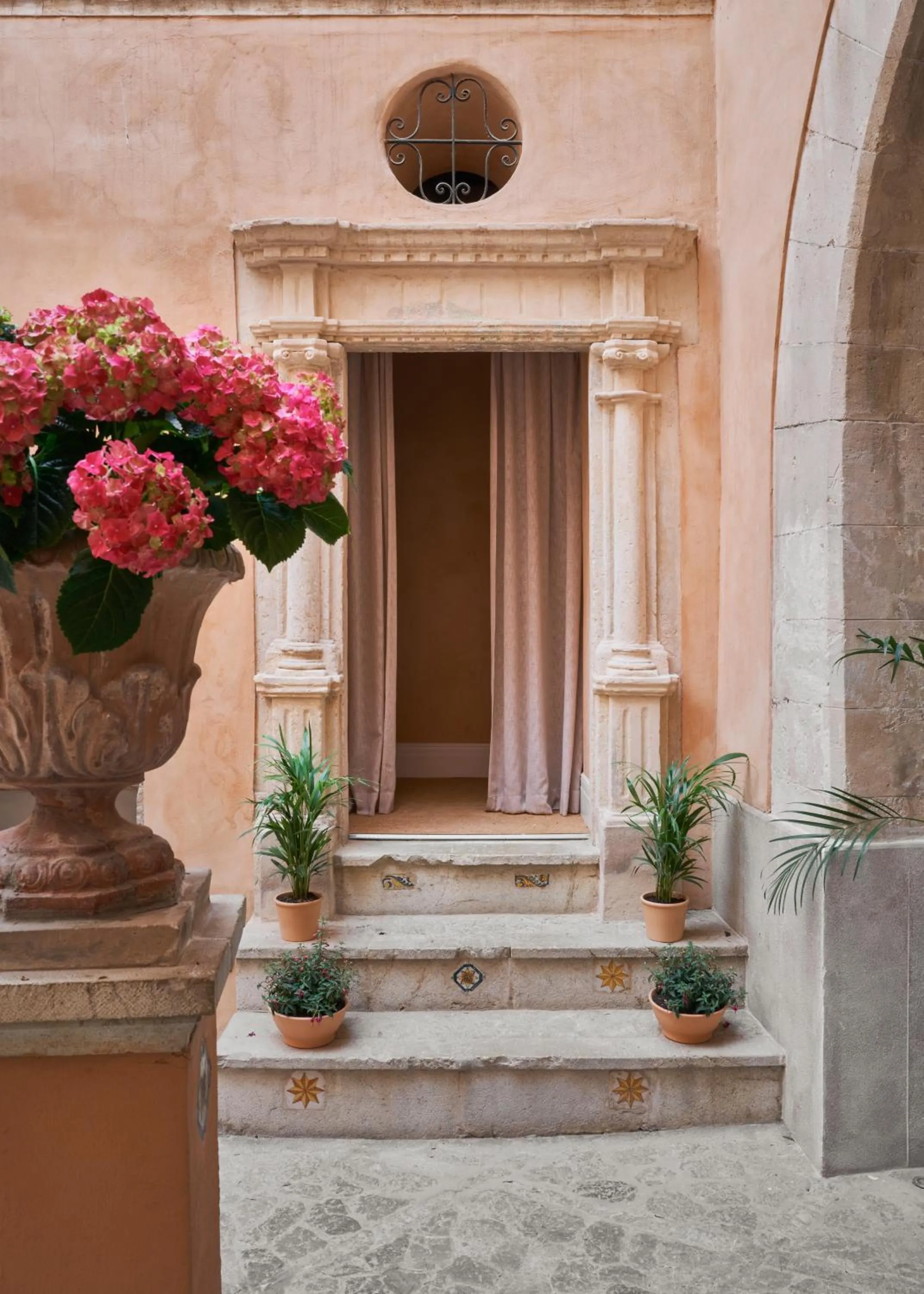 Patio in Boutique Hotel Posada Terra Santa