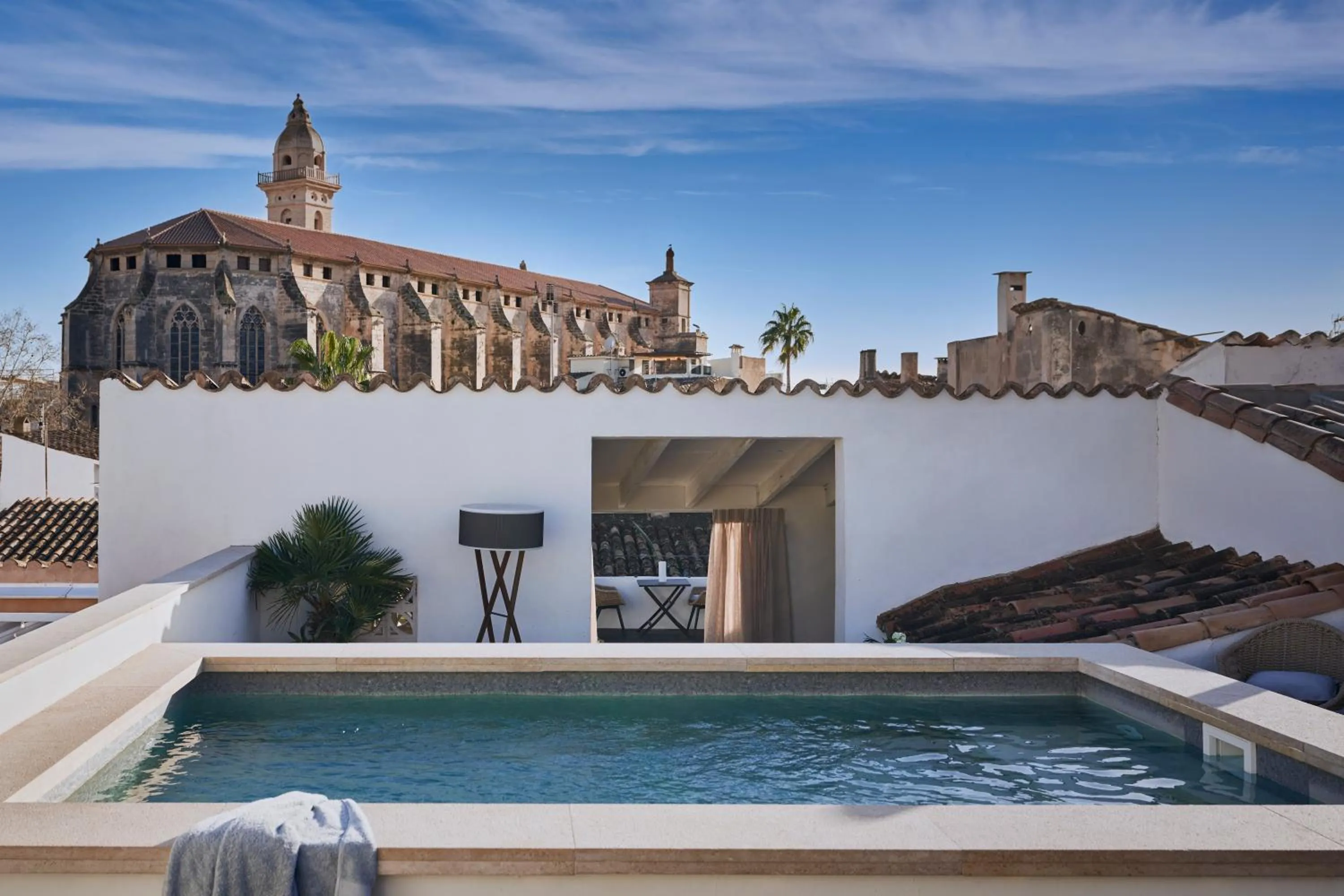 Balcony/Terrace in Boutique Hotel Posada Terra Santa
